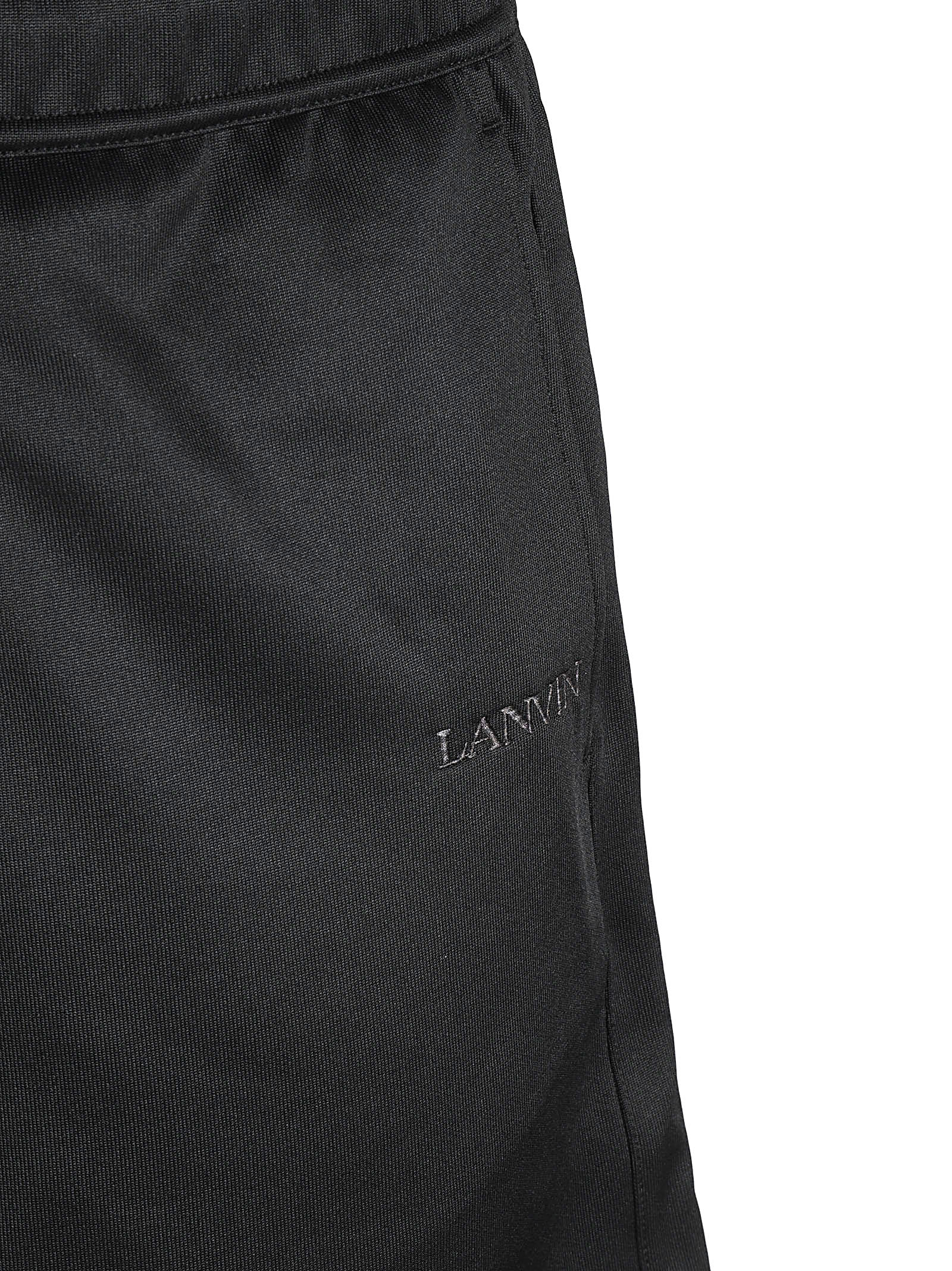 Classic Black Knitted Cotton Shorts
