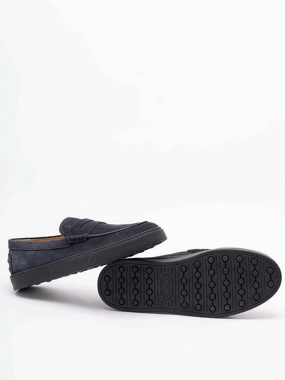 Penny Loafers in Soft Suede Calf Leather