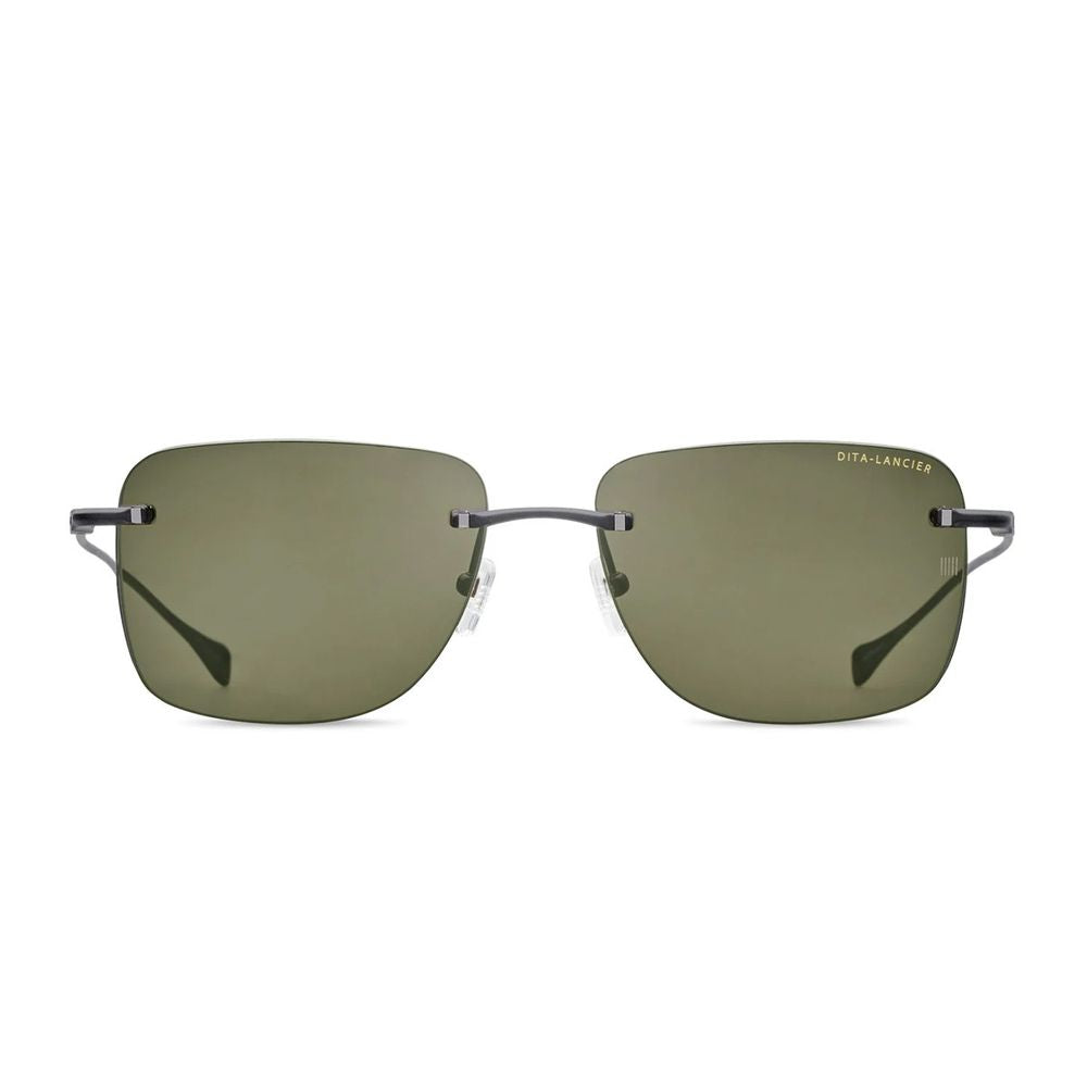 Lsa 119 Ultra-Lightweight Titanium Rimless Sunglasses