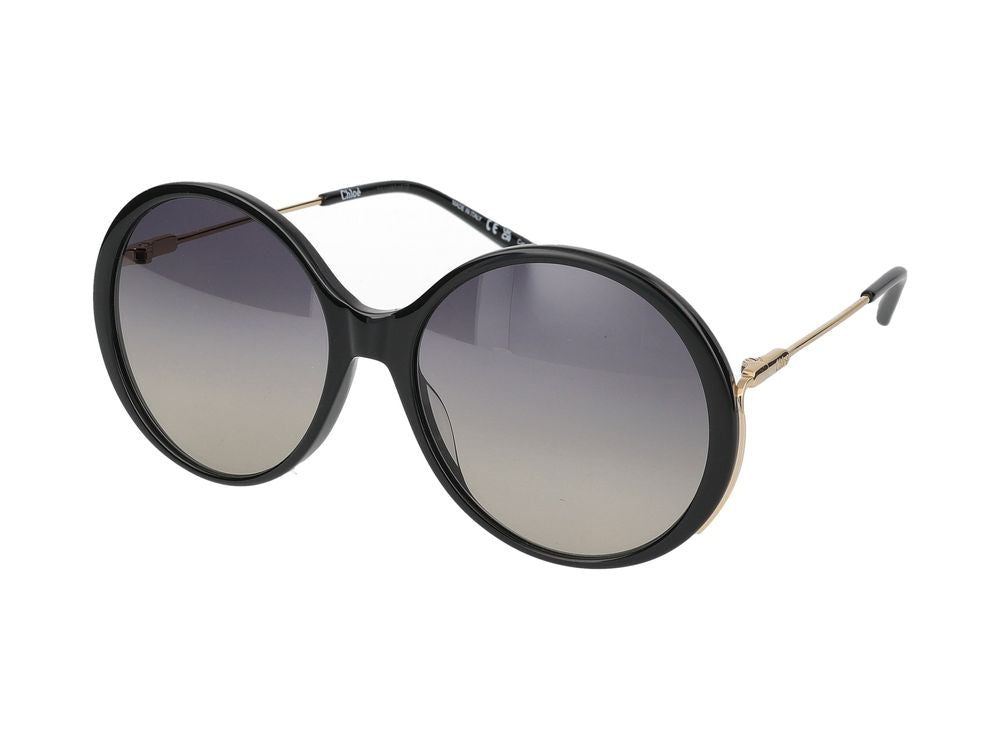 Sunglasses Chloé CH0171S 001 black gold grey 58/17/135
