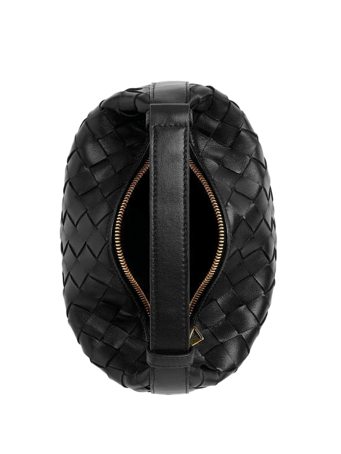 Woven Leather Shoulder Bag