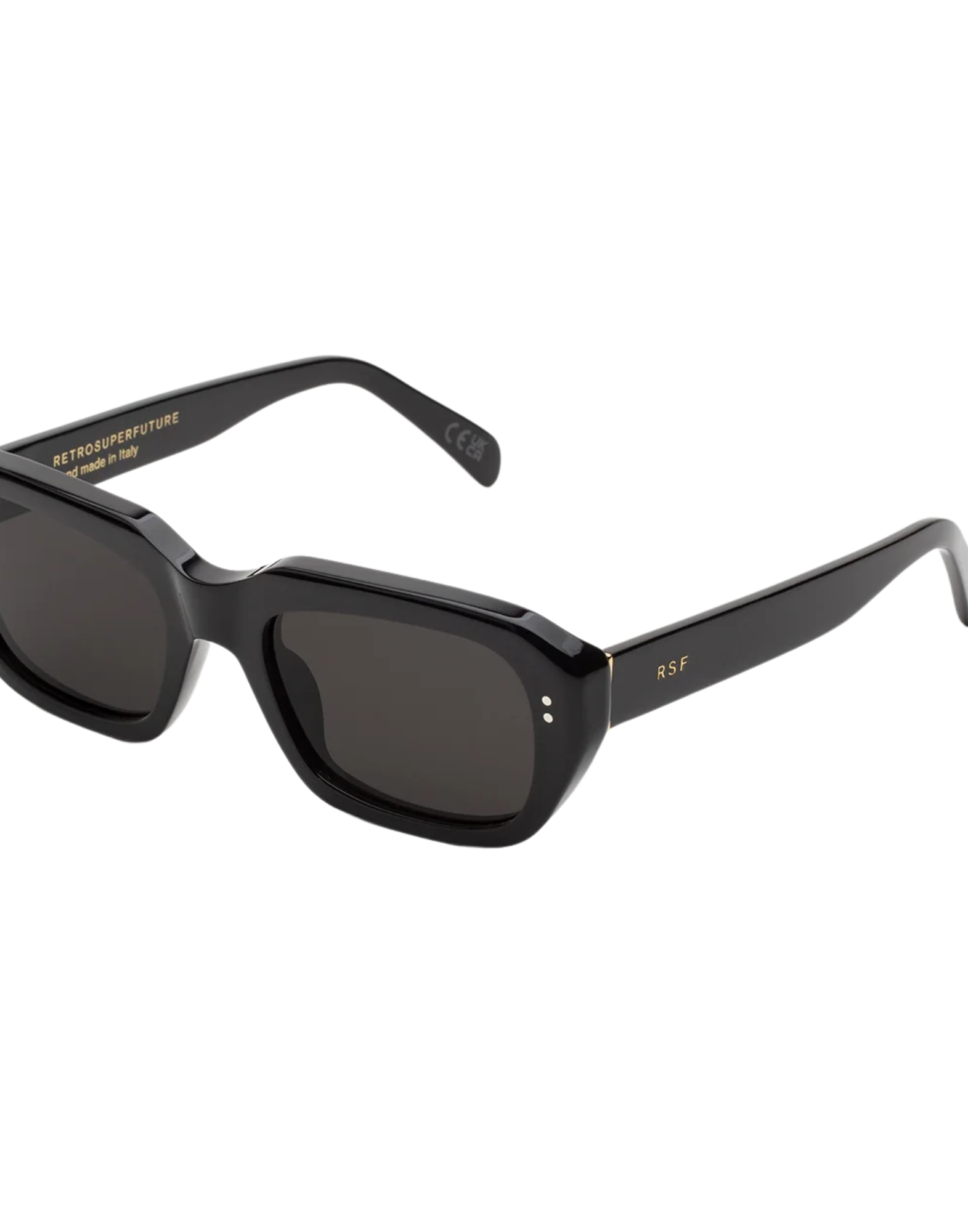 Miles Black Rectangular Eyewear
