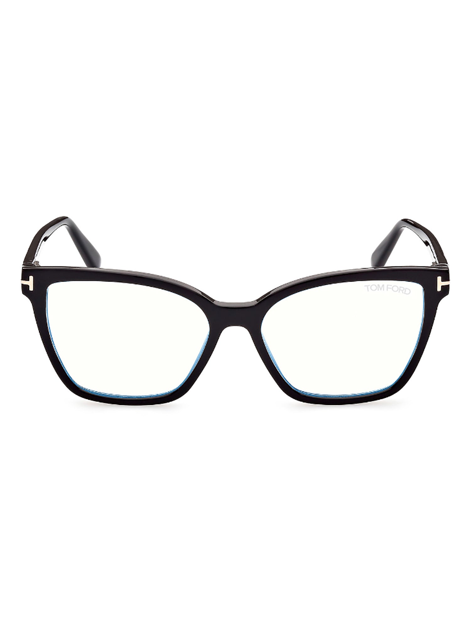 Rectangular Optical Frames With Glossy Black Acetate
