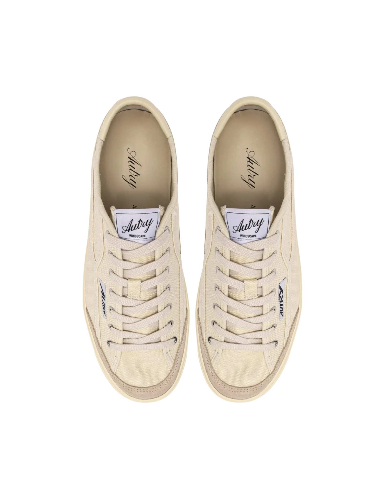 Windscape Low Women’s Cream Canvas Sneakers