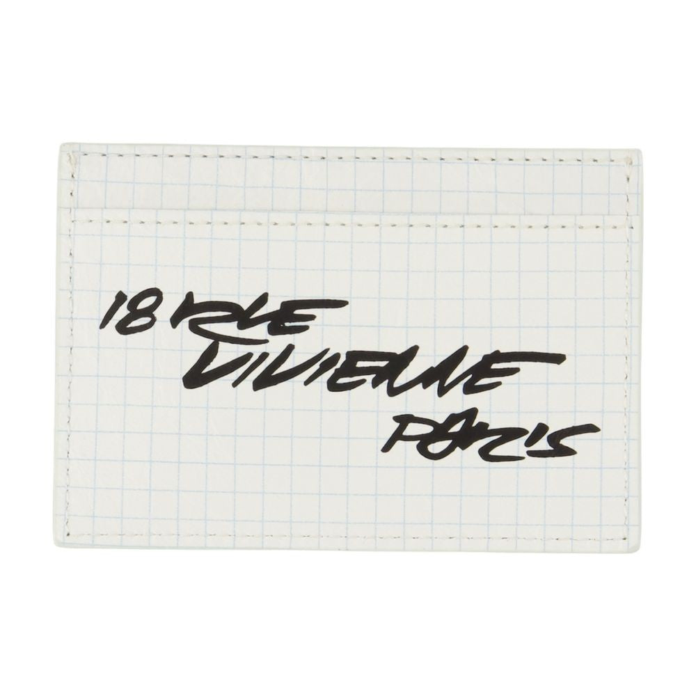 Card Case - Leather - White