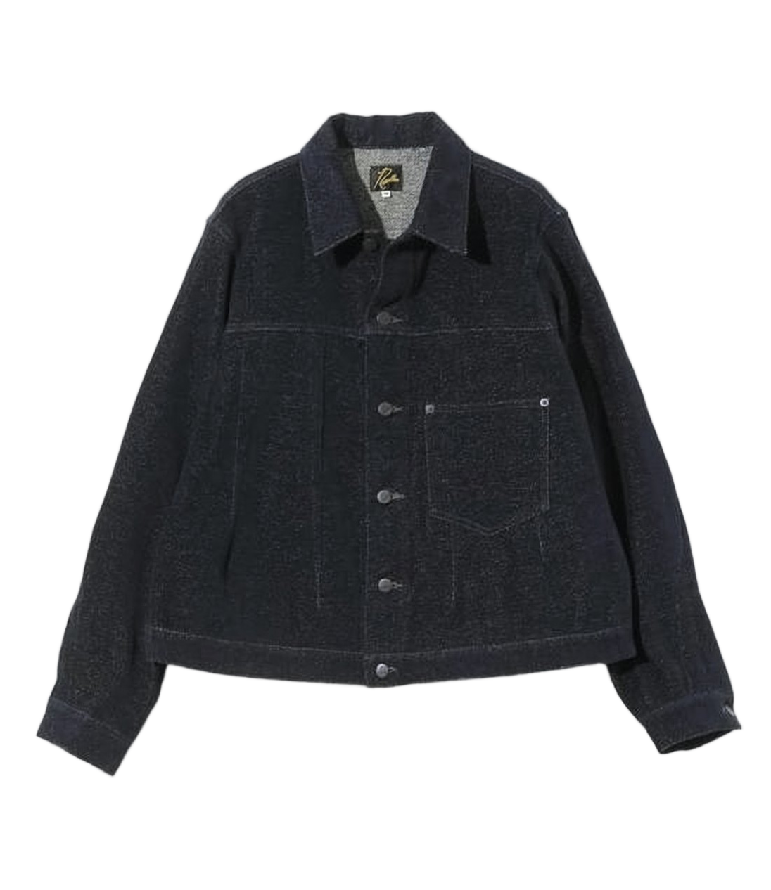Dark-Toned Classic Collar Jacket