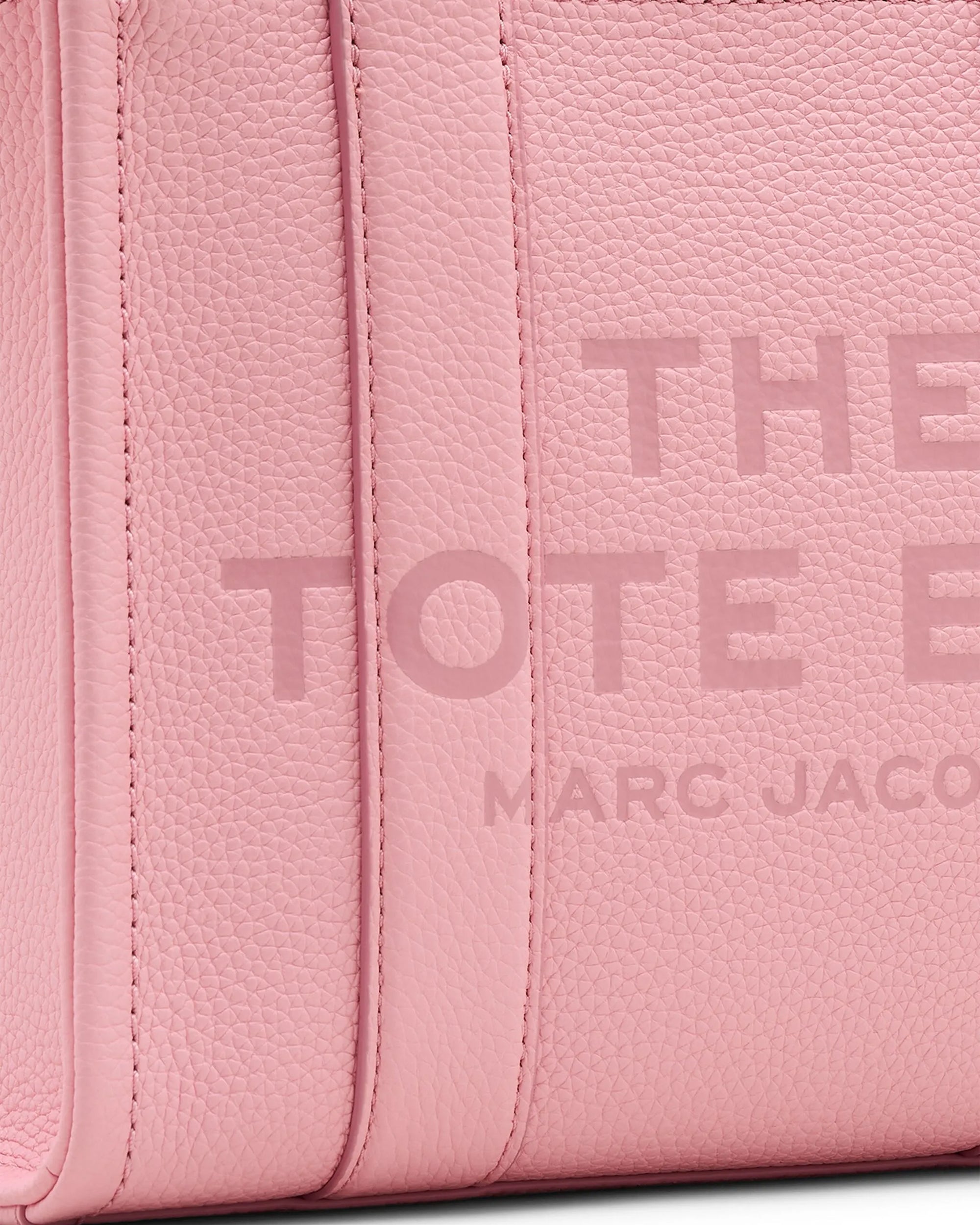Pink The Leather Small Tote Bag