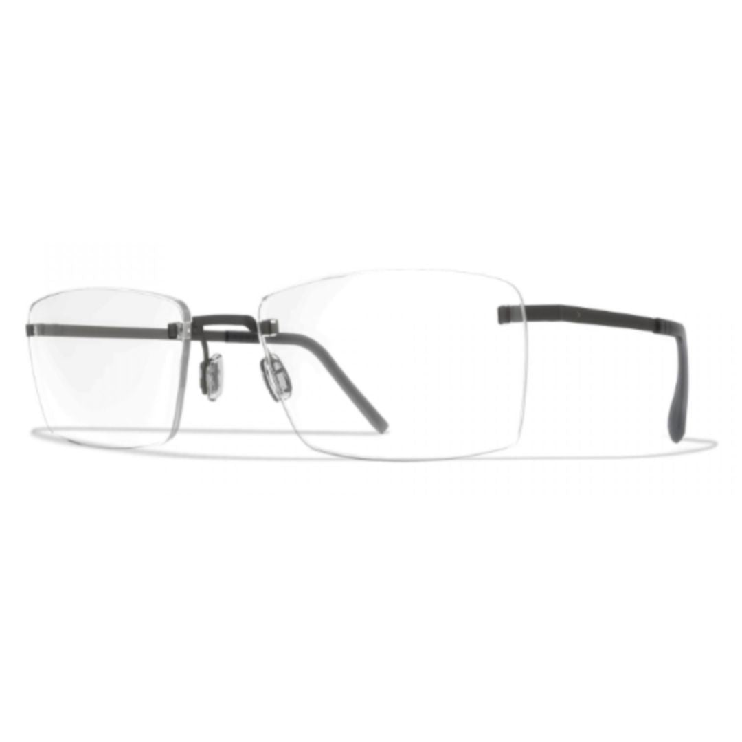 Bf941 Aero A-N Rimless Rectangular Eyeglasses with Matte Black Temples