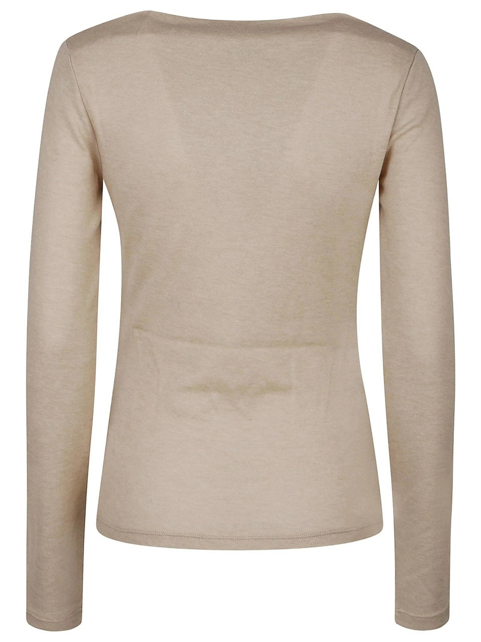 Fitted Cashmere and Wool Sweater