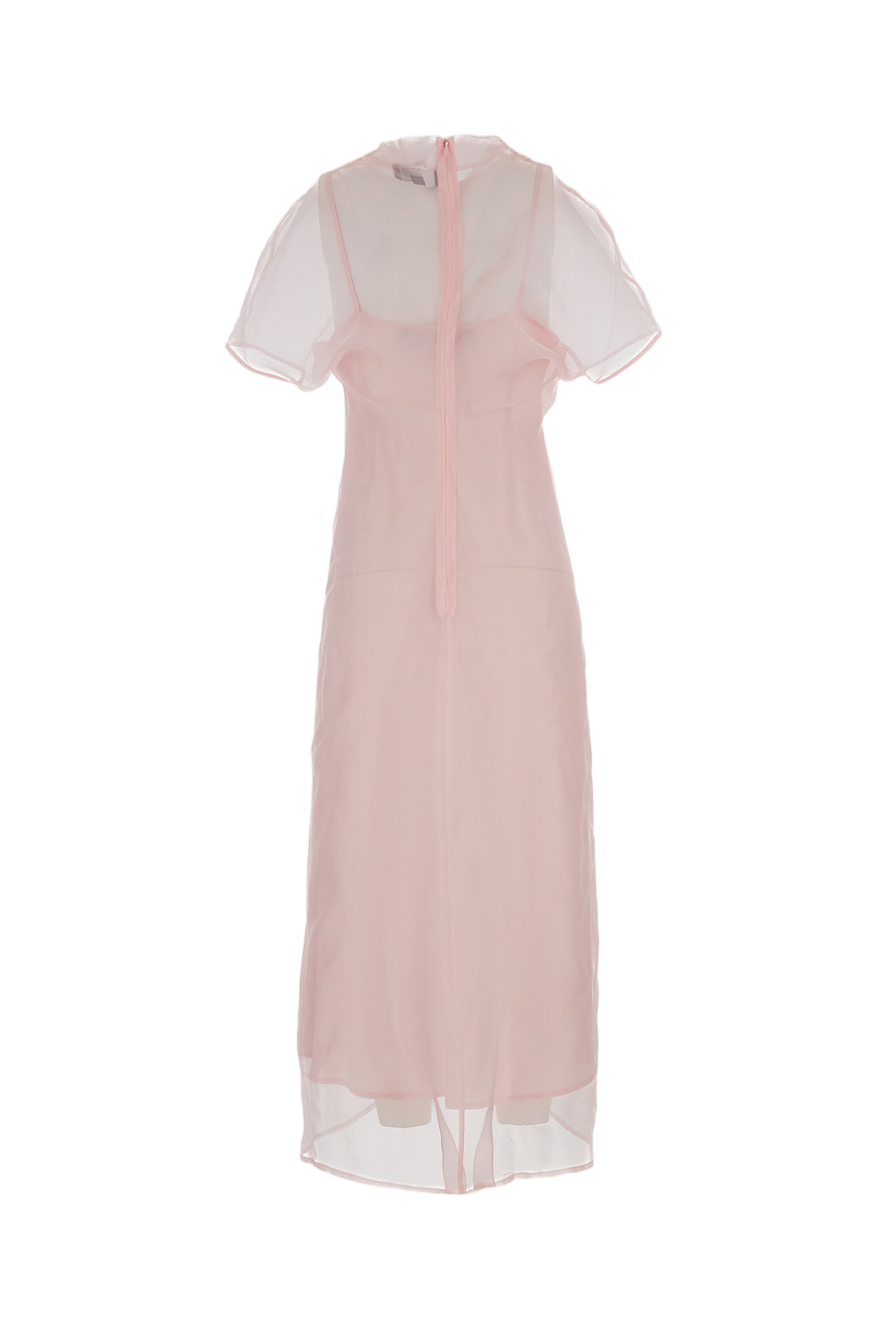 Organza Silk Midi Dress
