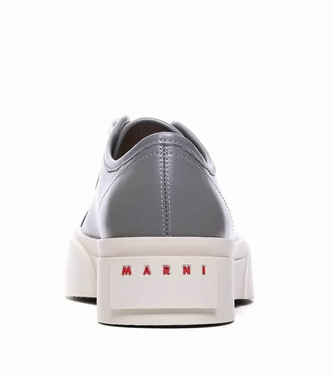 Chunky Sole Calf Leather Sneakers with Platform Design