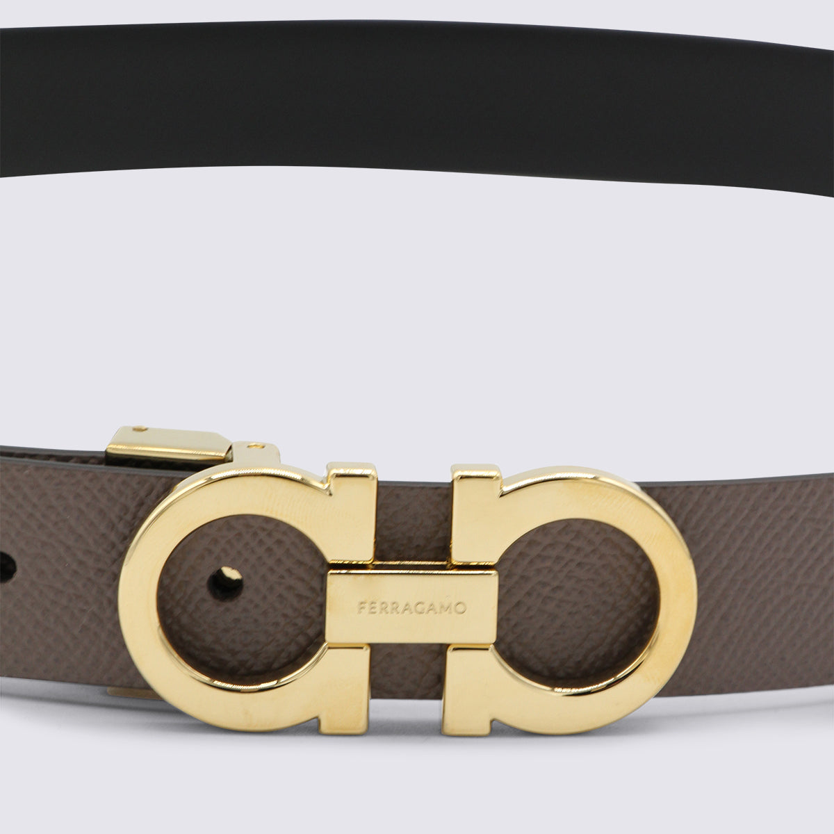 Textured Leather Belt