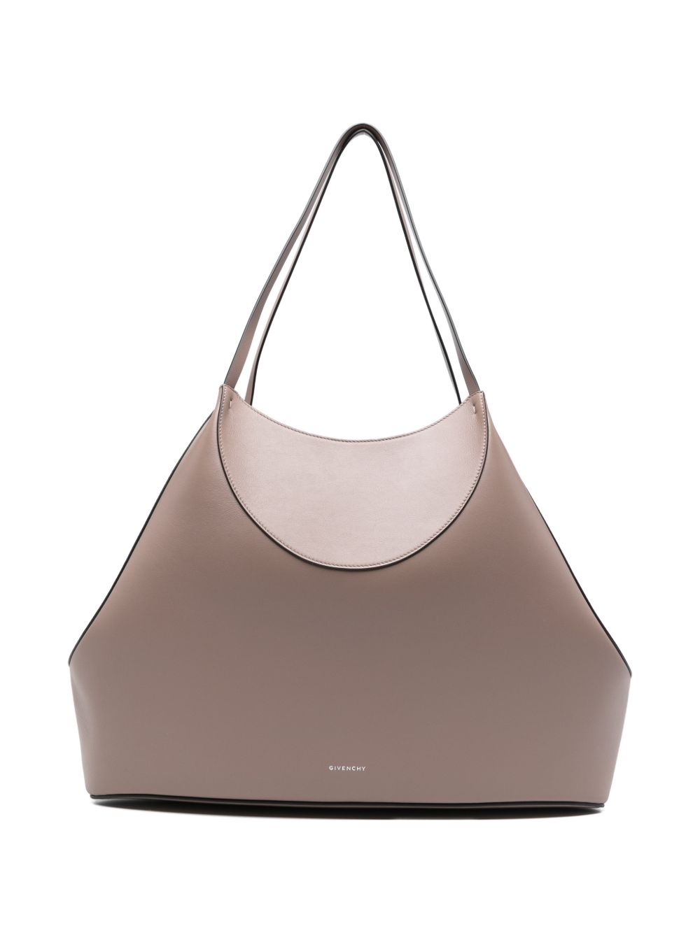 Large Tote Bag In Silken Nylon