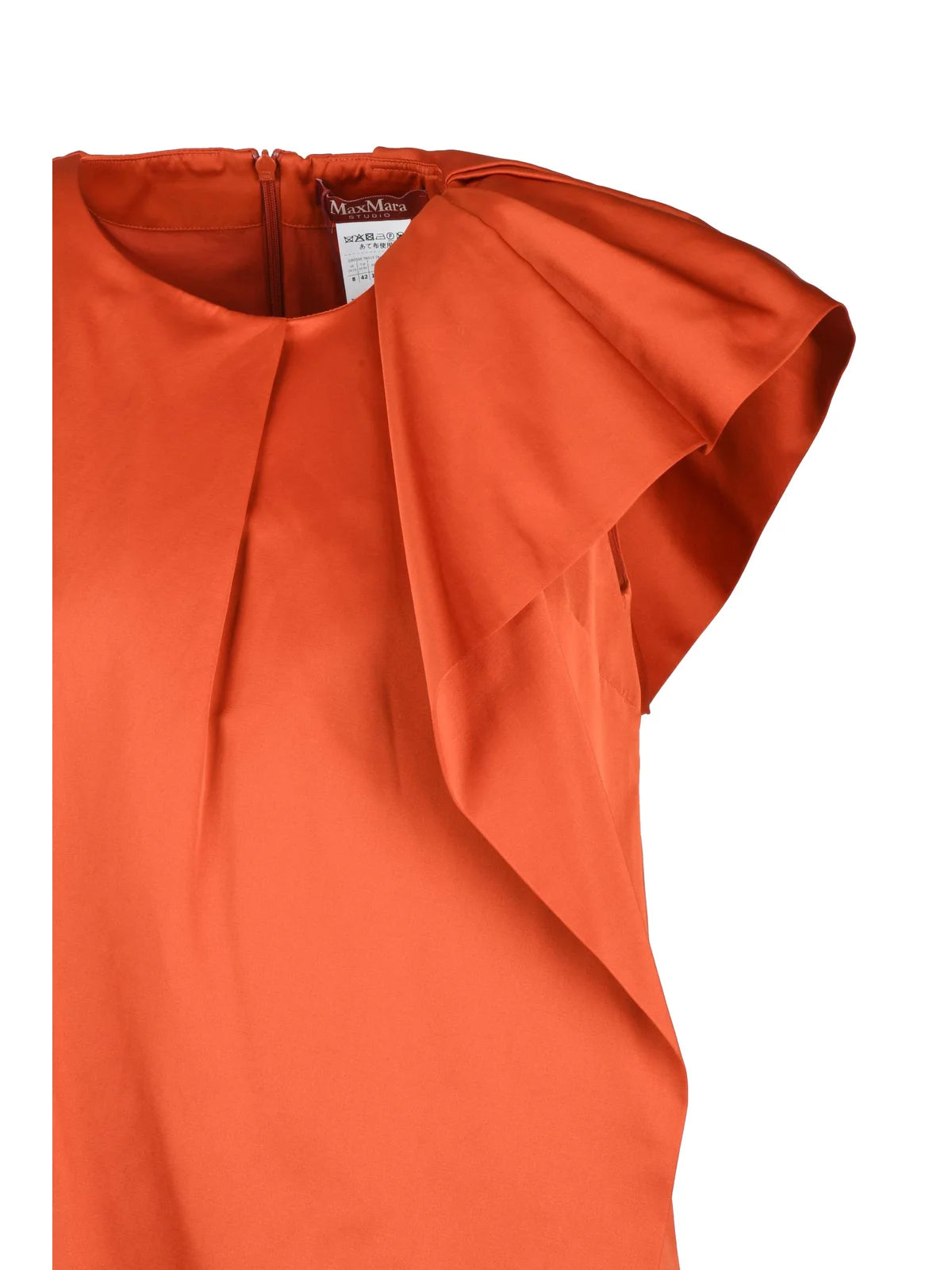 Asymmetrical Ruffle Detail Mini Dress