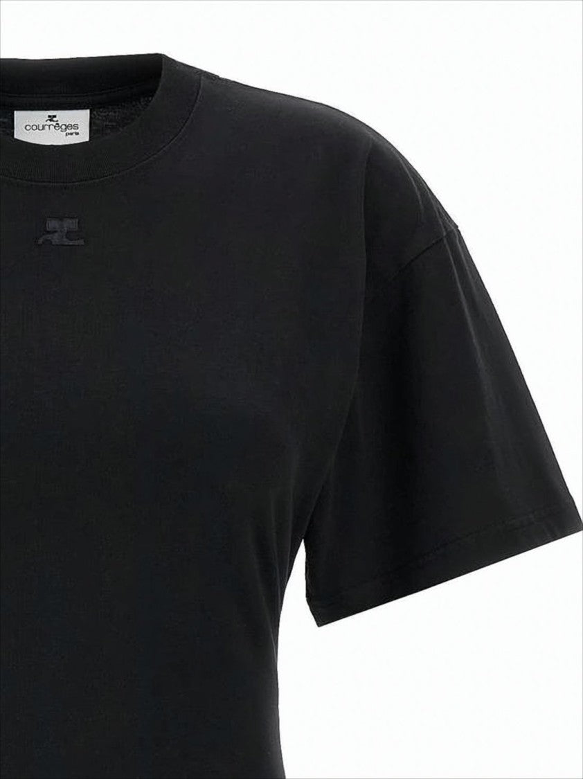 Fitted Short-Sleeve T-Shirt with Subtle Logo Detail