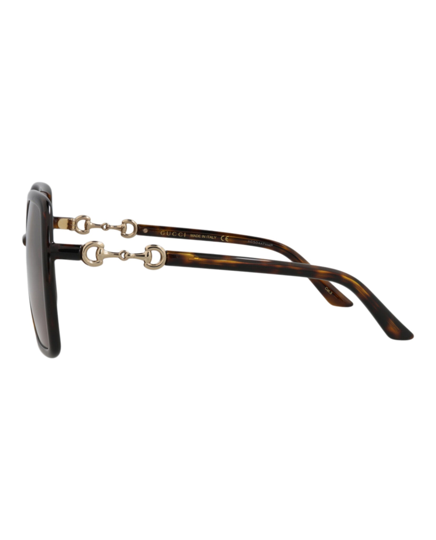 Square-Frame Injection Sunglasses