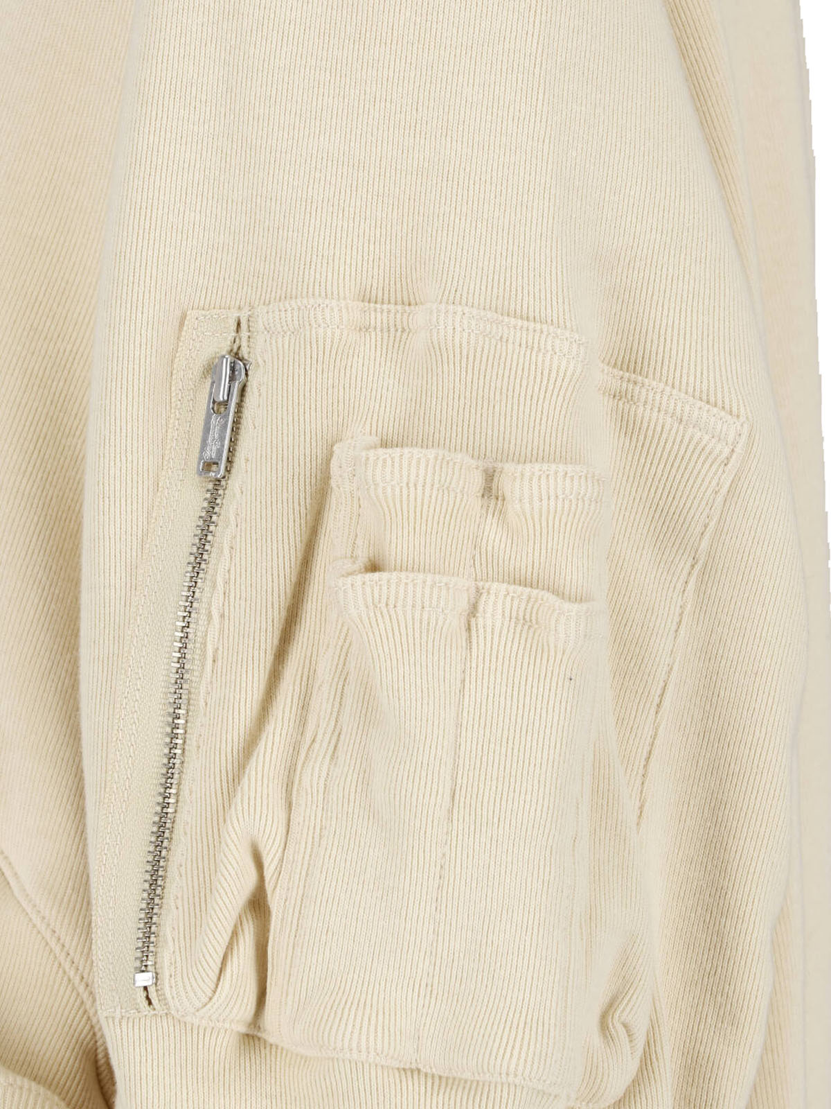 Asymmetrical Hem Jacket with Utilitarian Pockets