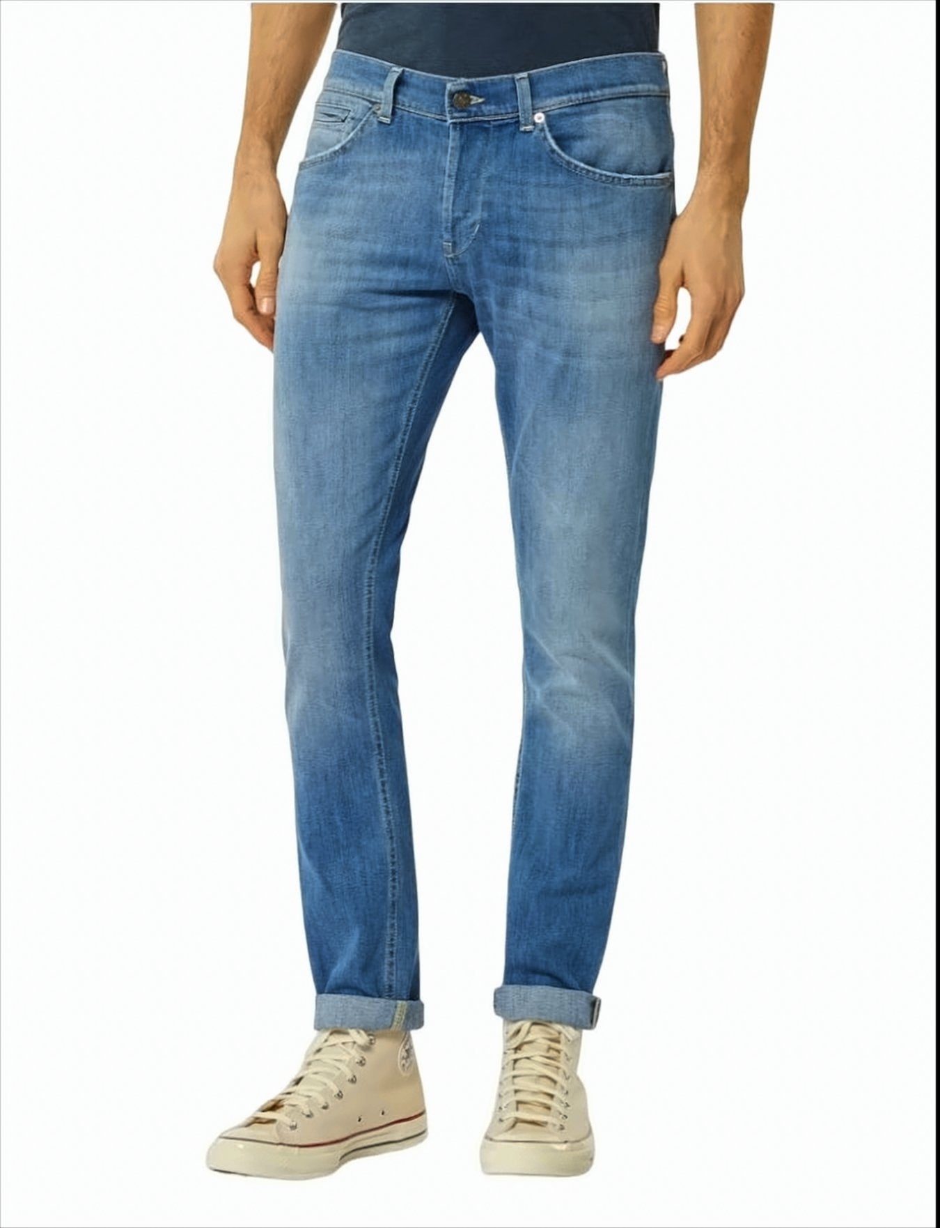 Slim Fit Classic Denim Jeans