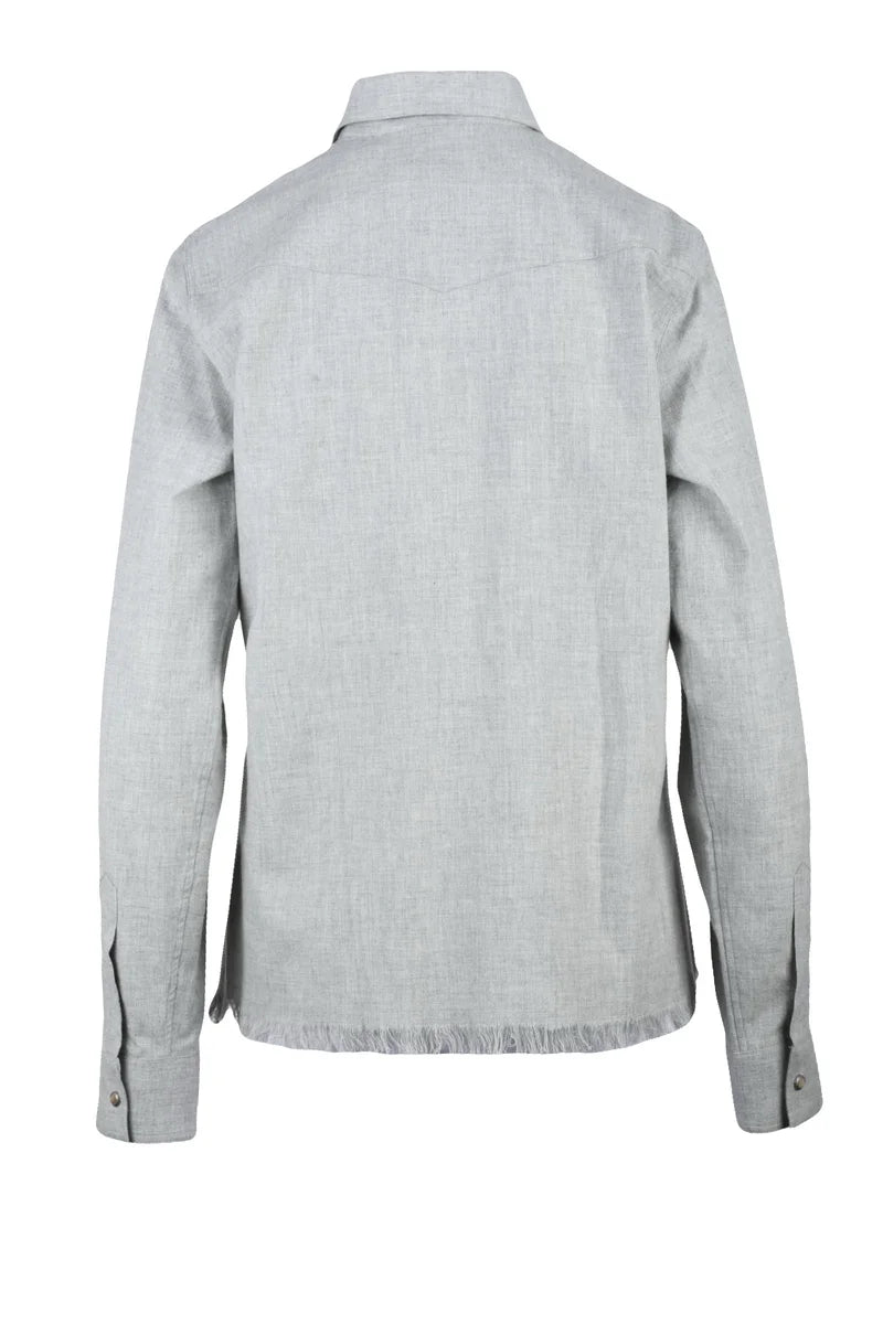 Cotton Shirt - Grey