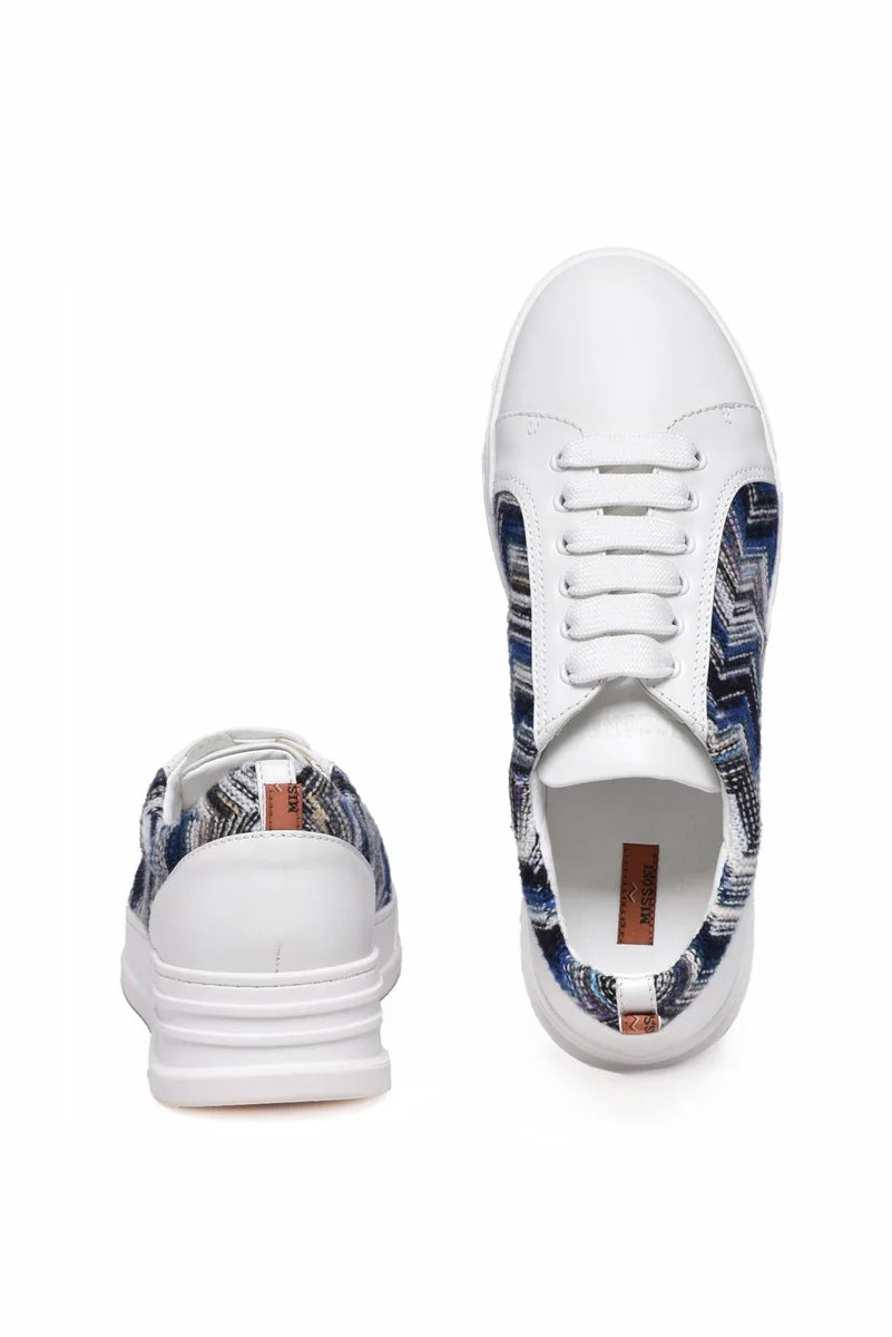 Alex Sneakers Fabric/Suede - White