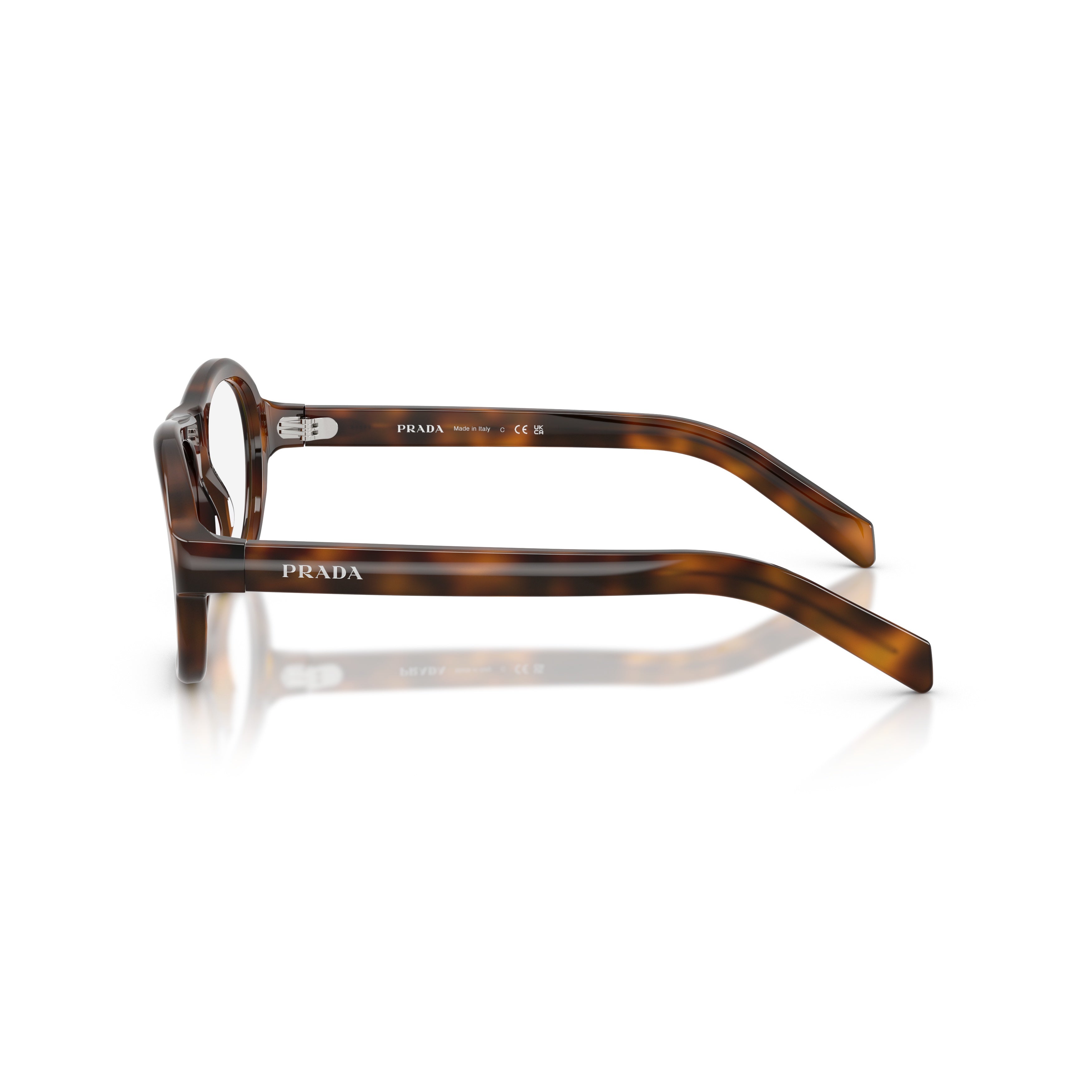 Tortoiseshell 0pr C12v Aviator Inspired Sunglasses