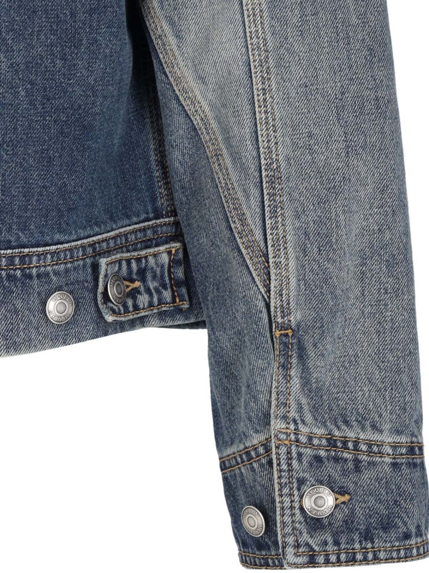 Denim Zip Jacket – Blue