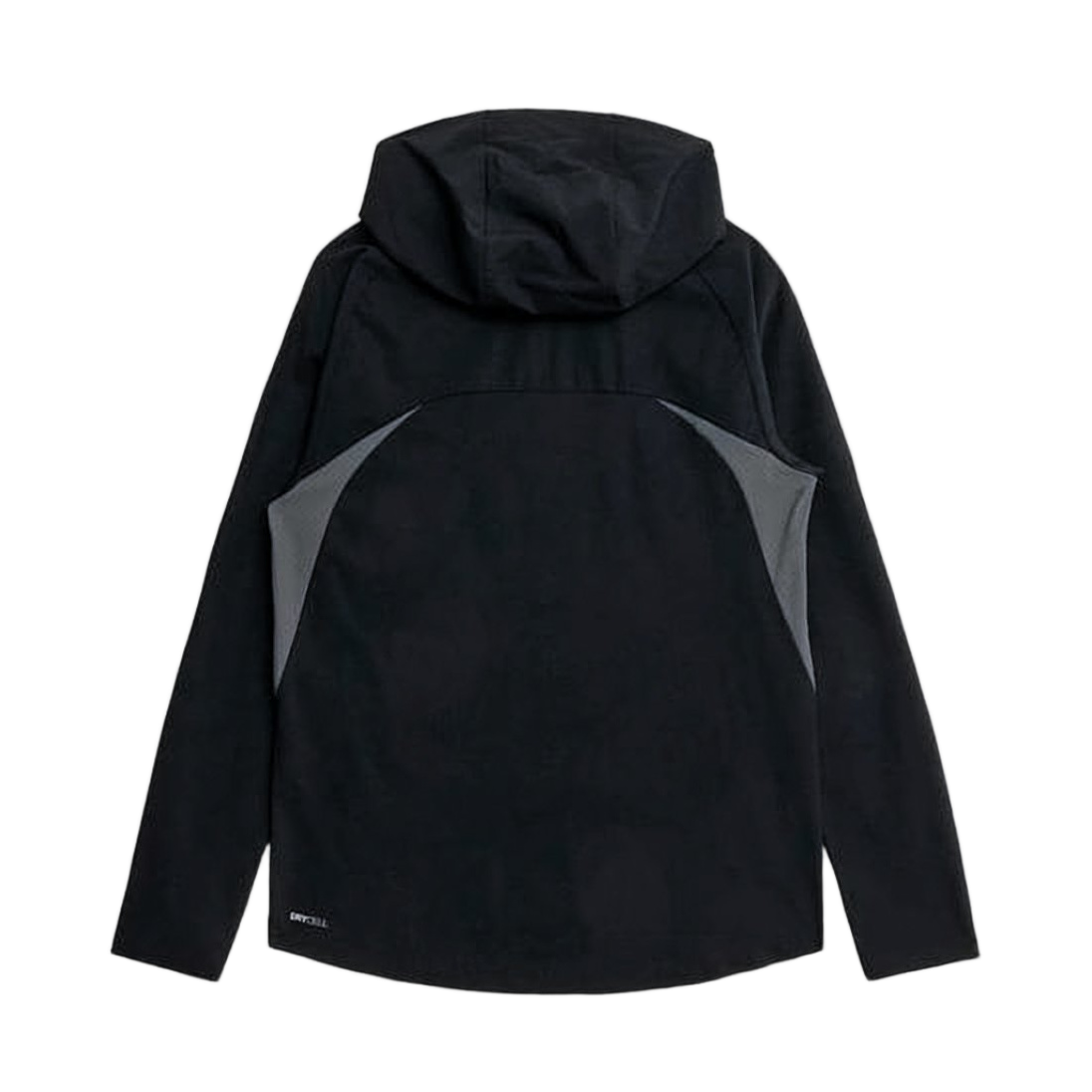 Black Casual Jacket with Hood
