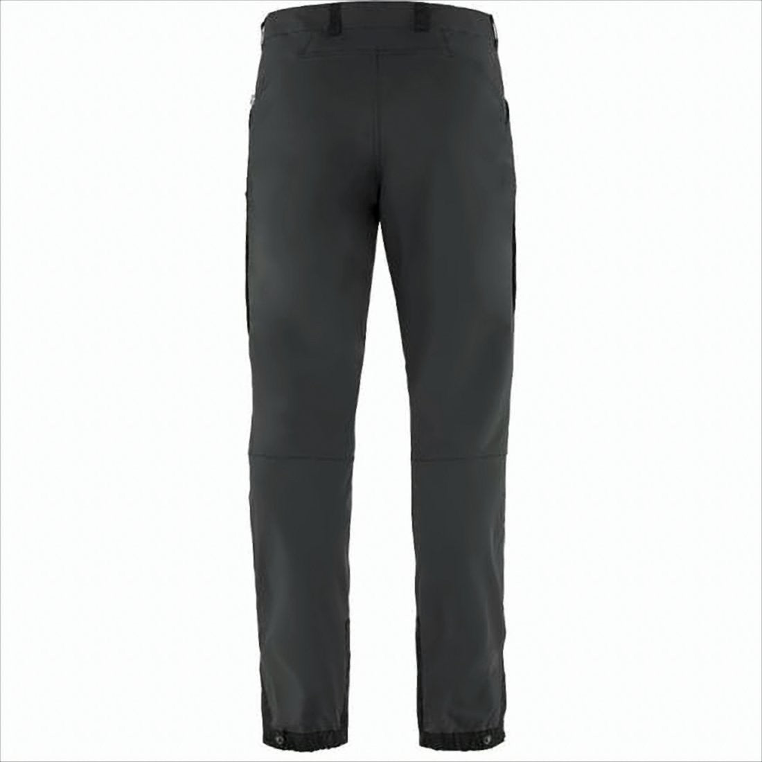 Straight Grey Pants With Durable Design