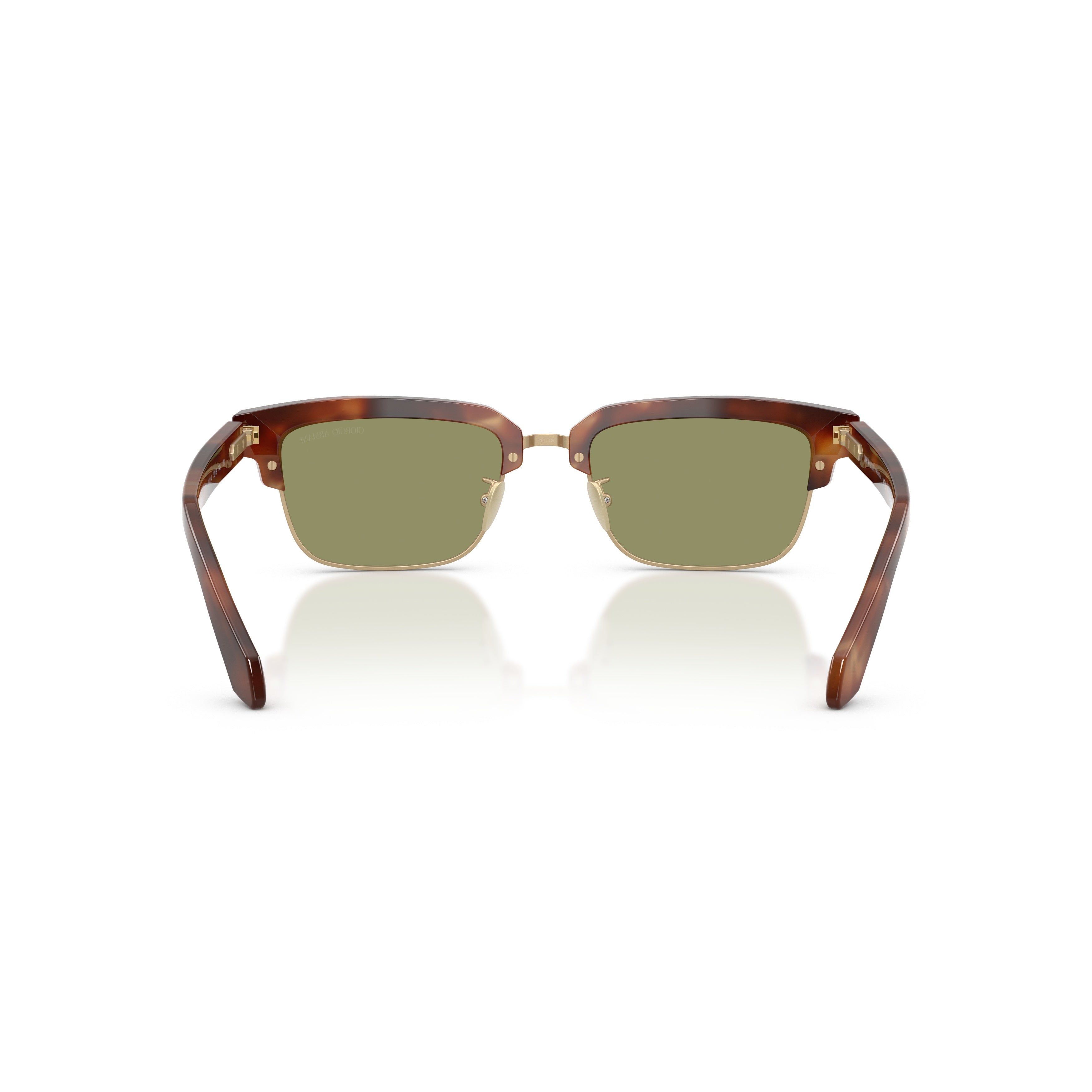 0ar8243 Tortoiseshell Acetate Sunglasses with Gold-Tone Frame