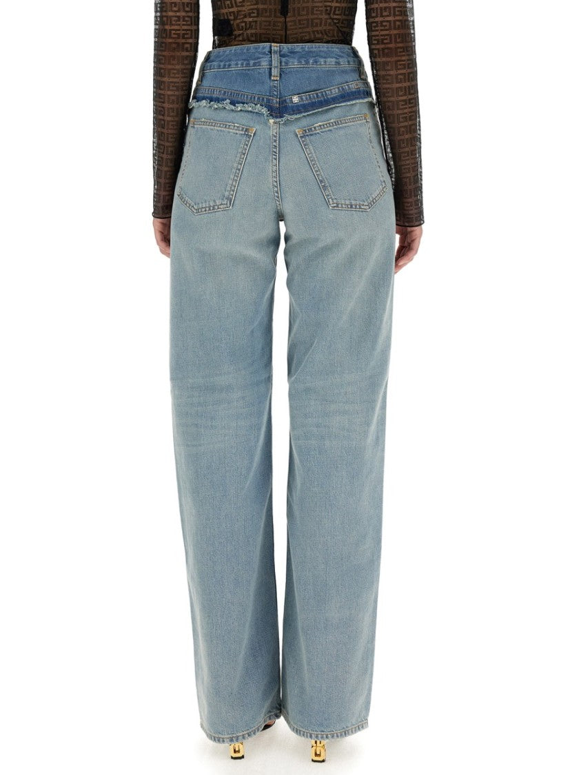 High-Waisted Oversized Jeans