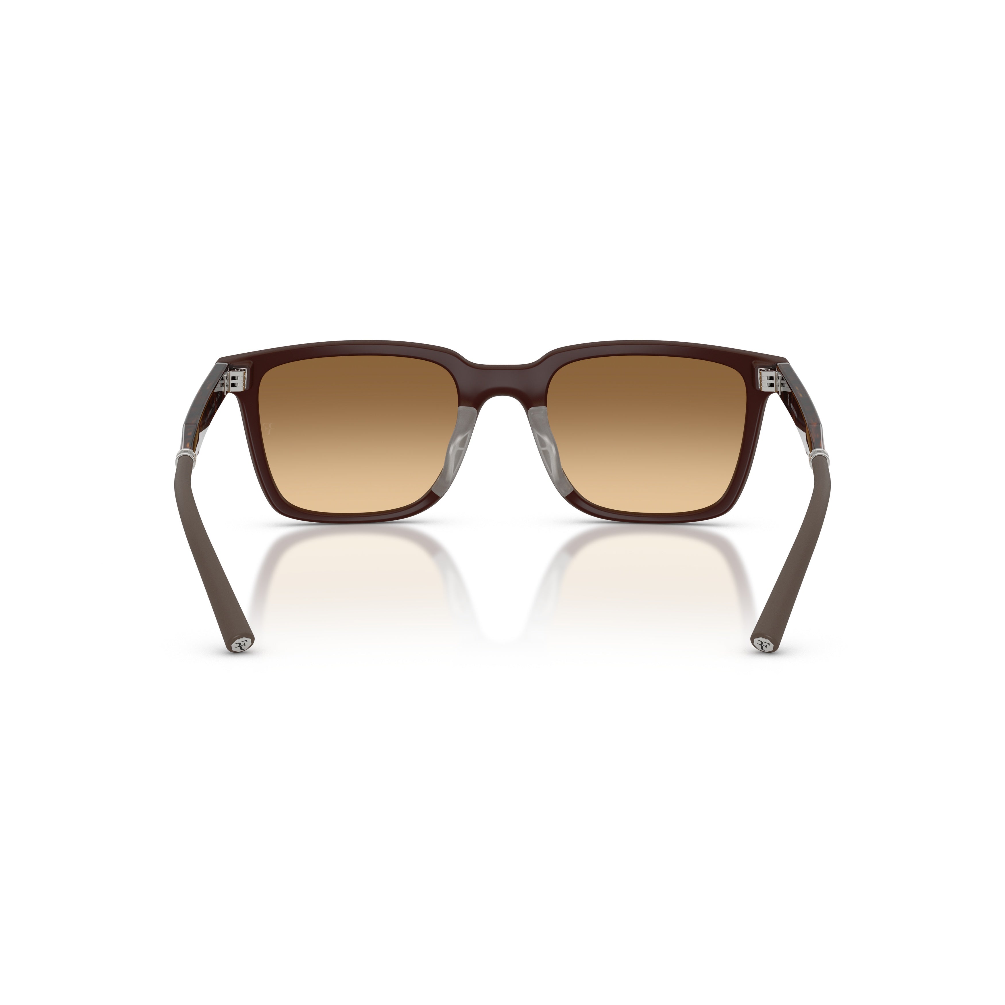 0ov5553su Square-Frame Sunglasses with Matte Finish and Gradient Lenses