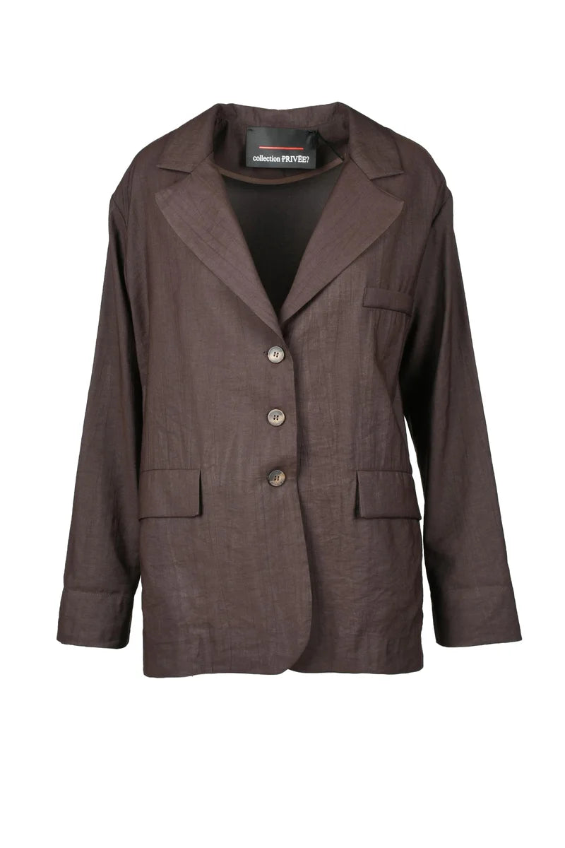 Soft Blazer - Brown