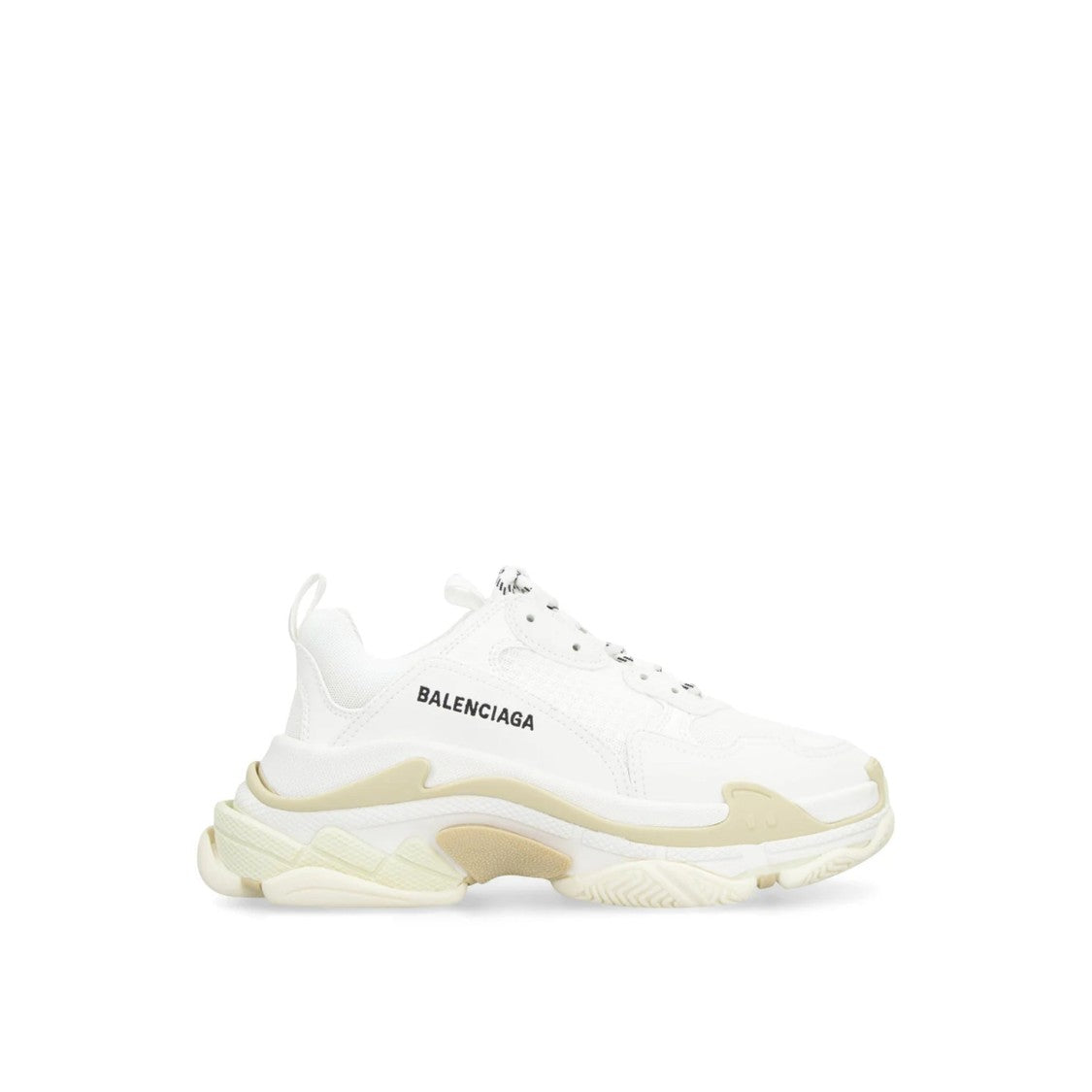 Triple S Low-Top Sneakers With Chunky Maxi Sole