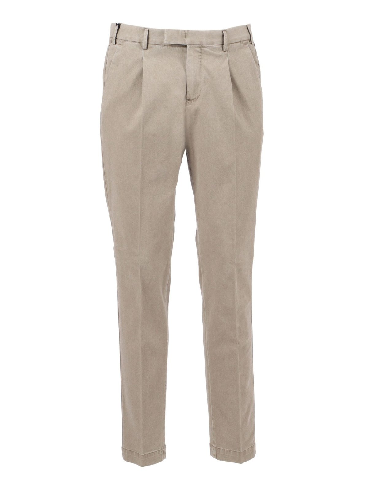 Slim-Fit Tailored Suit Pants With Subtle Sheen