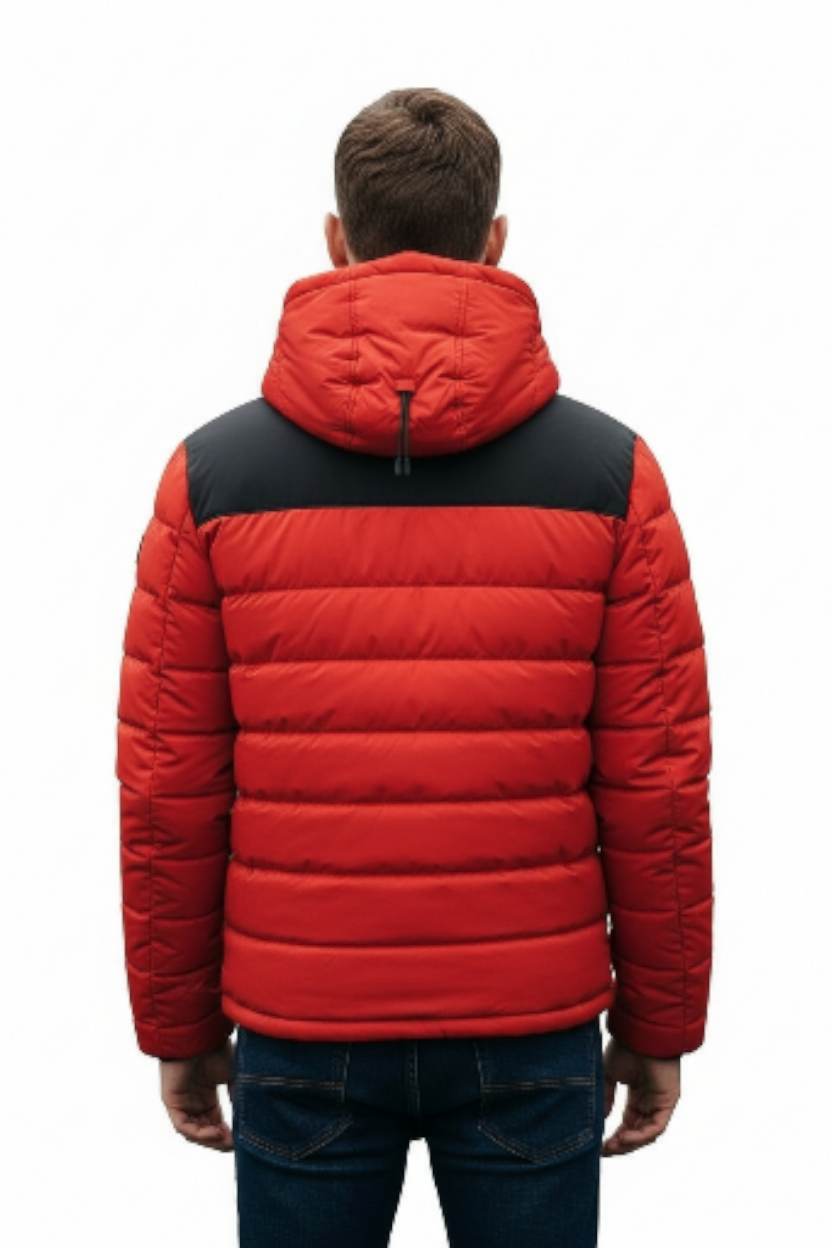 Ciesse Piumini Stevenson Short Red Down Jacket