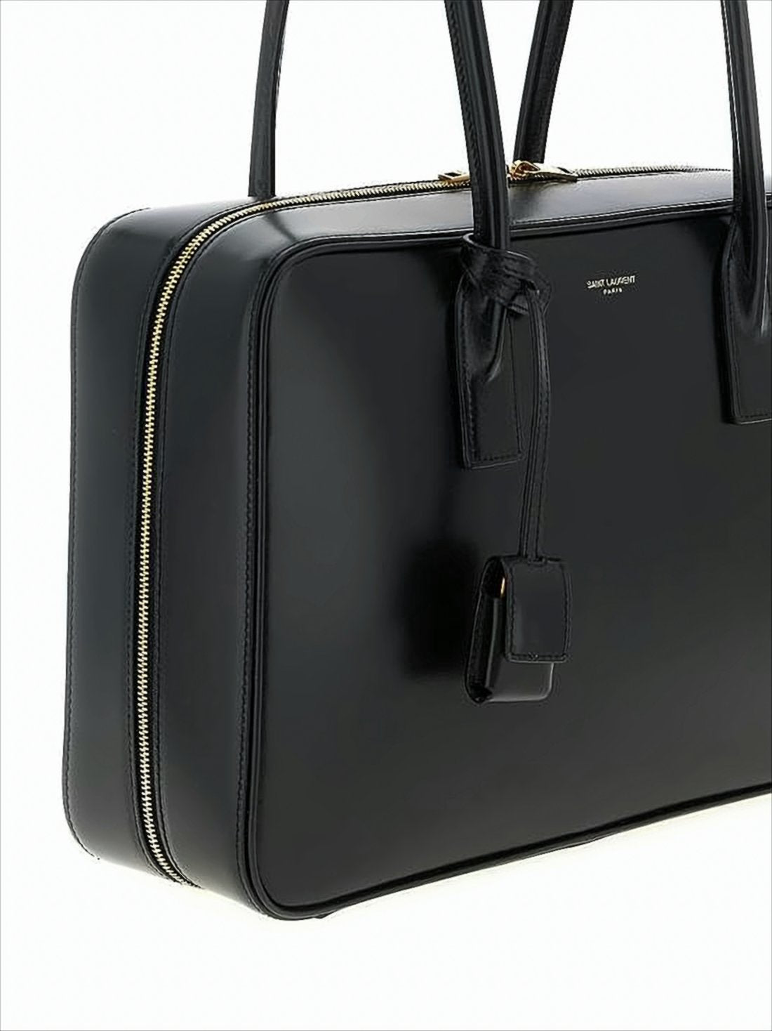 Rectangular Buffalo Leather Tote Bag