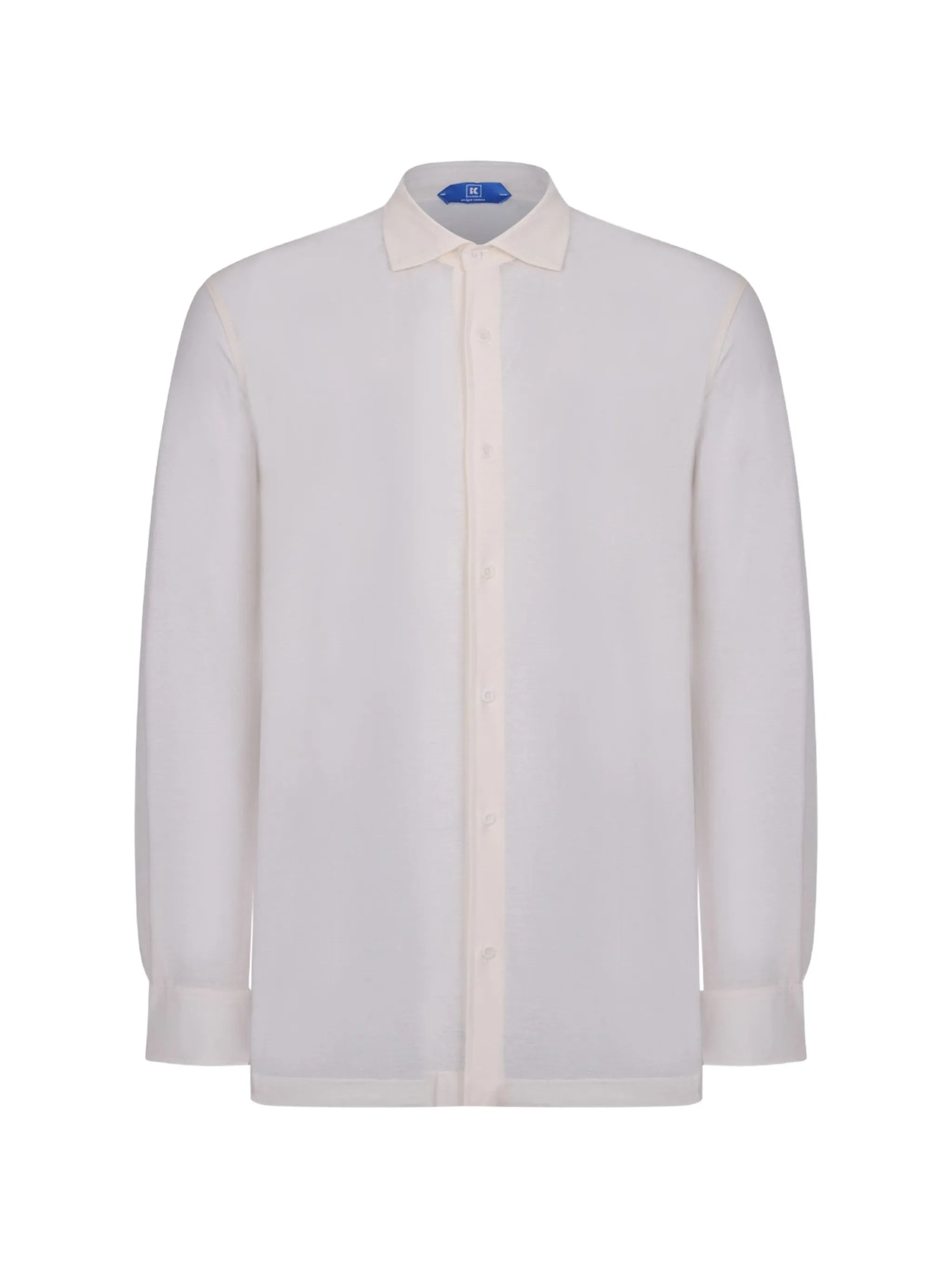White Capri Long-Sleeve Shirt