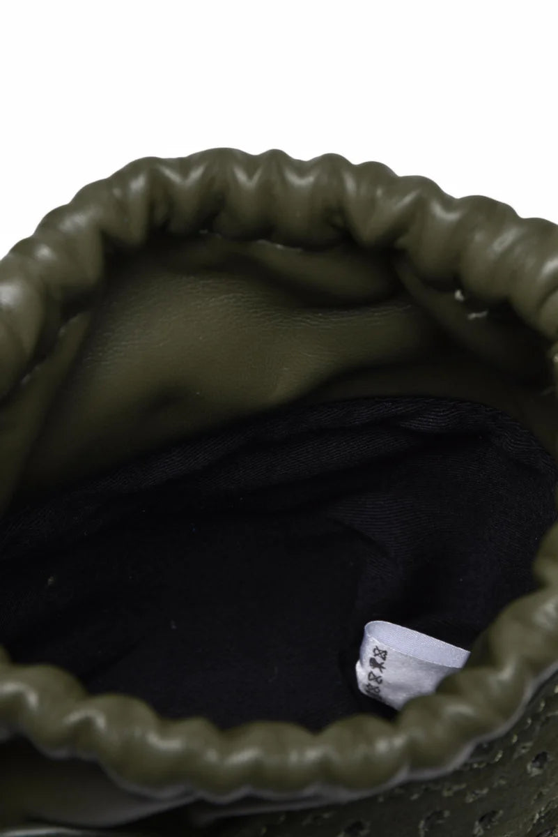 Bucket Terra Canvas Crossbody - Military Green