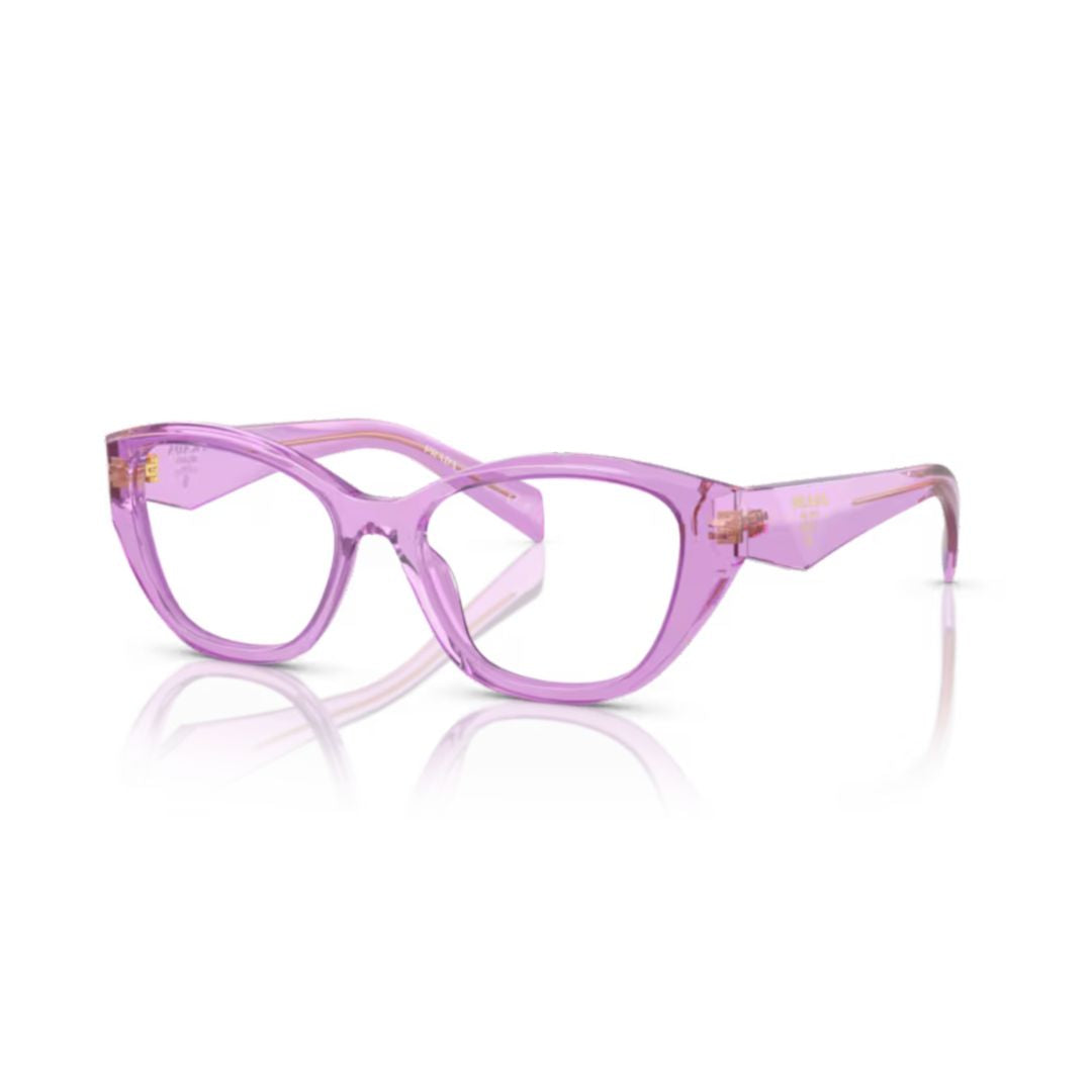 21zv Vista Translucent Lavender Cat-Eye Eyeglasses