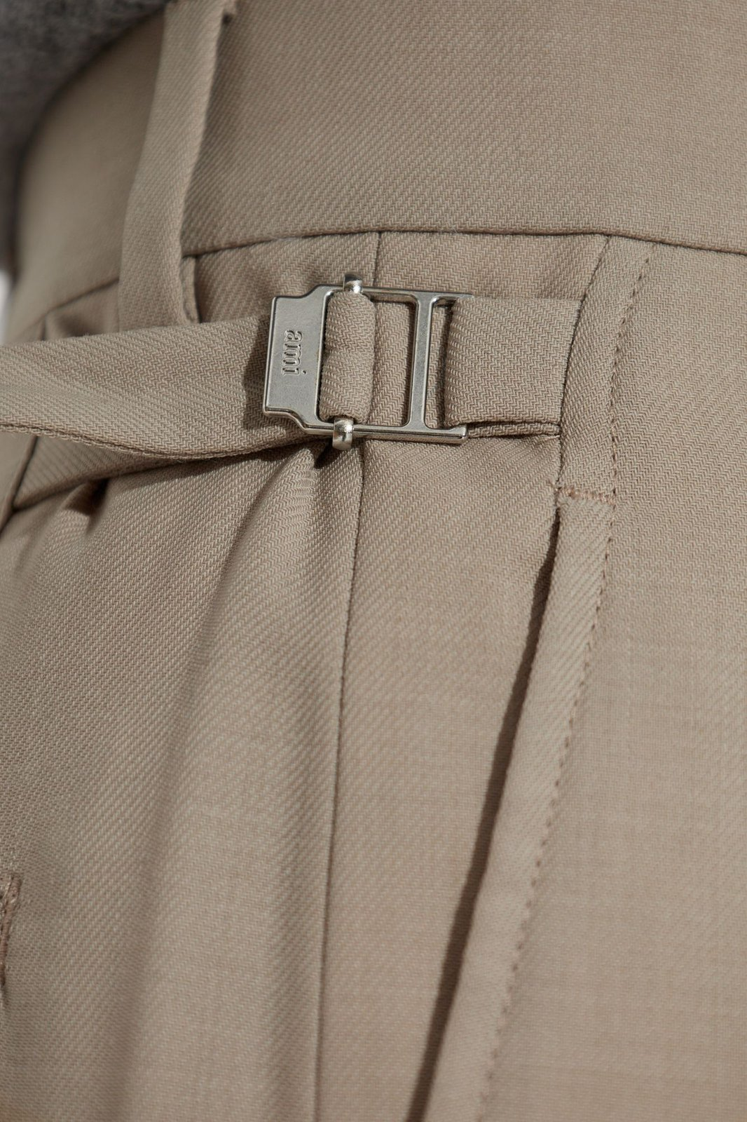 Tailored High-Waisted Straight Pants
