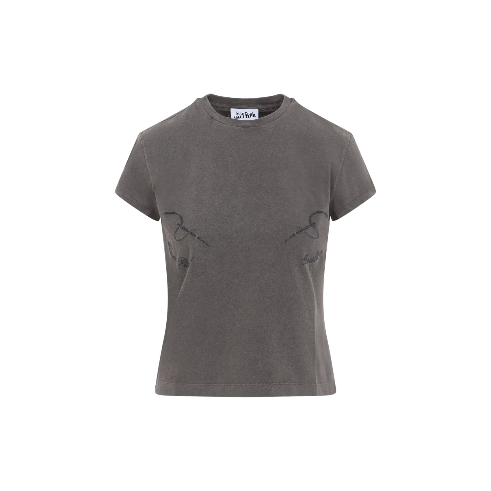 Short-Sleeved Crew Neck T-Shirt