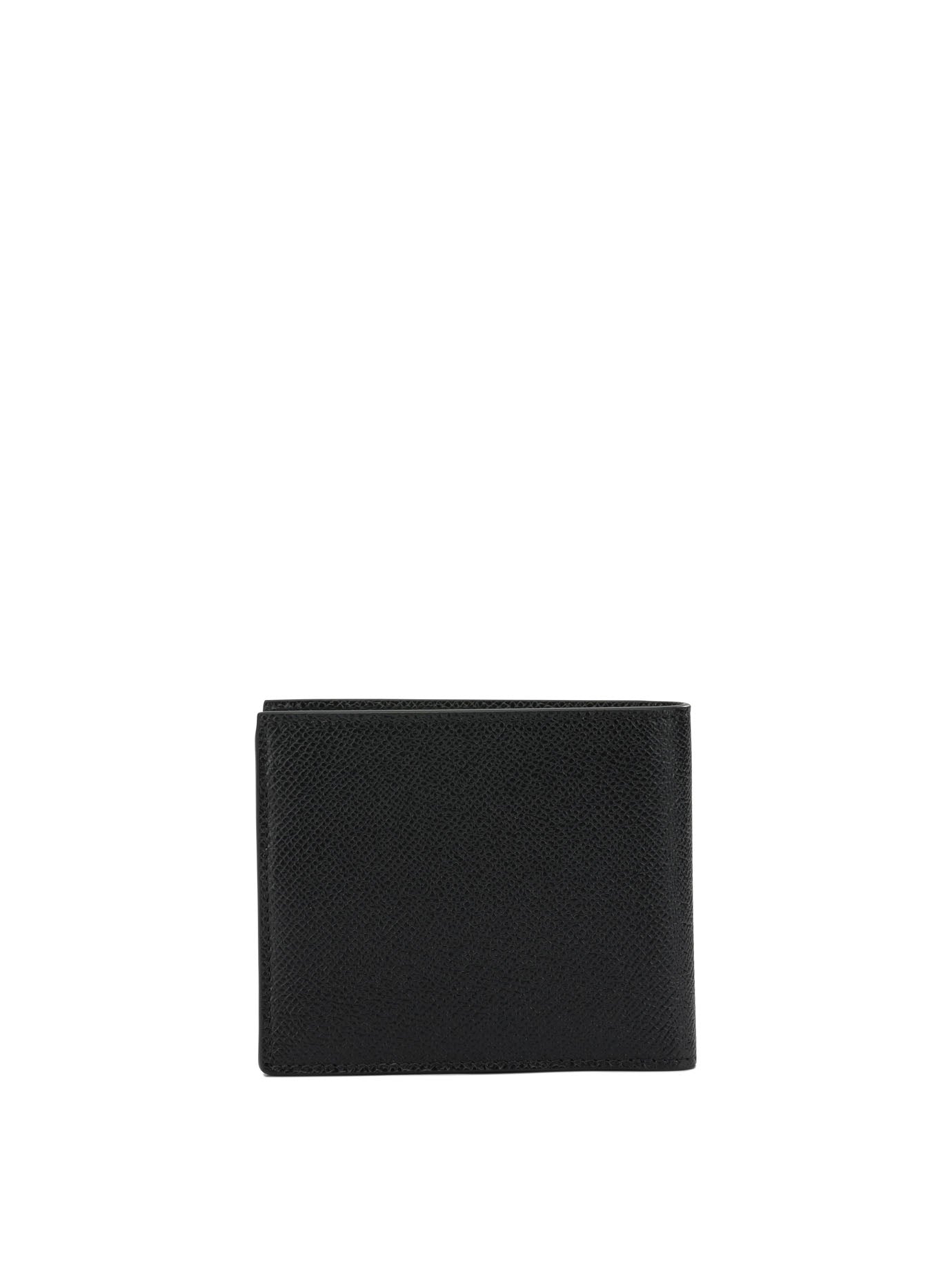 Small Grain Leather Bifold Wallet