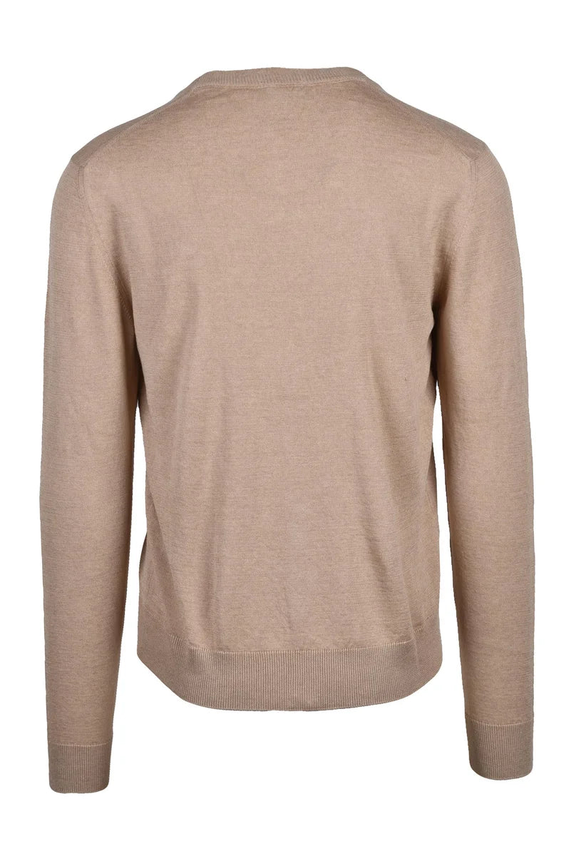 Linen Cotton Cardigan - Beige