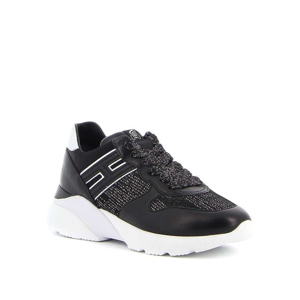 Sneakers H261 In Pelle Nera