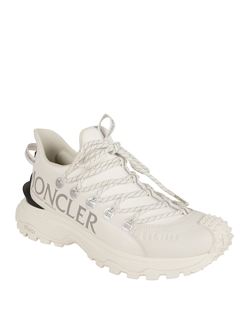 White Performance Sneakers With Tpu Spoiler