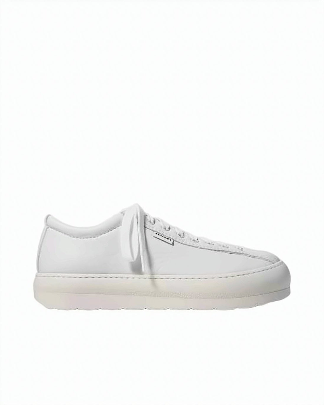 Leather Sneakers With Clean Lines