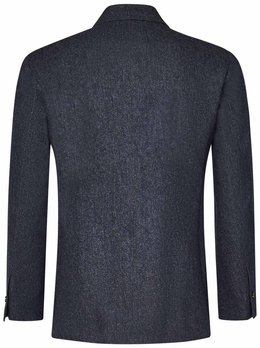 Tailored Blazer In Merino Wool