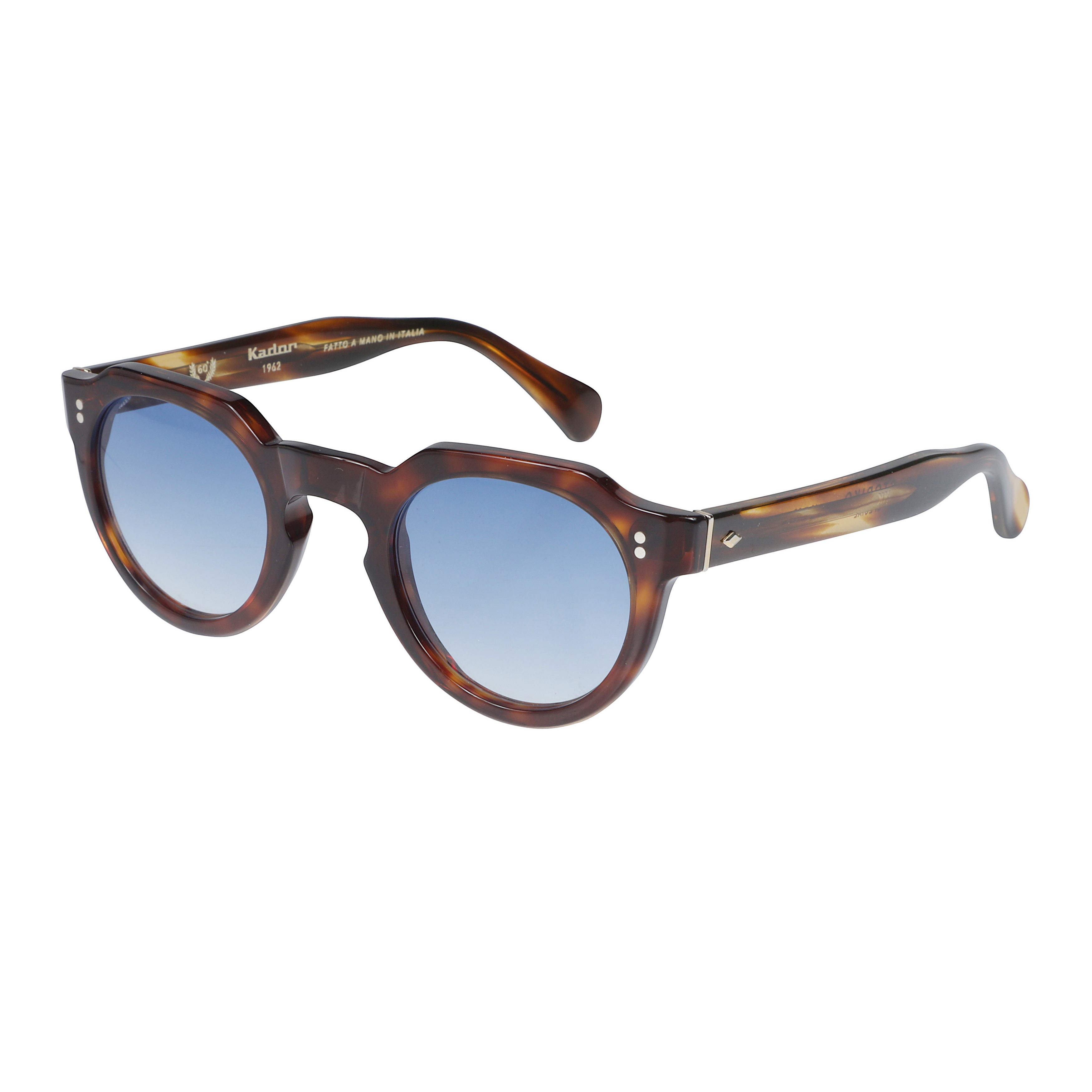 Storiko Special-S Bold Tortoiseshell Sunglasses with Gradient Blue Lenses