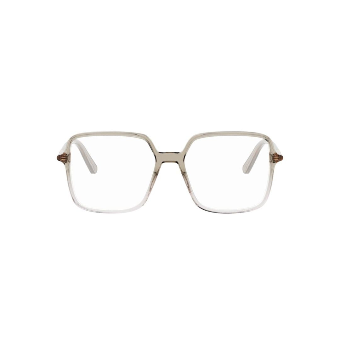 Mini Cd O S2i Translucent Square Frame Eyeglasses