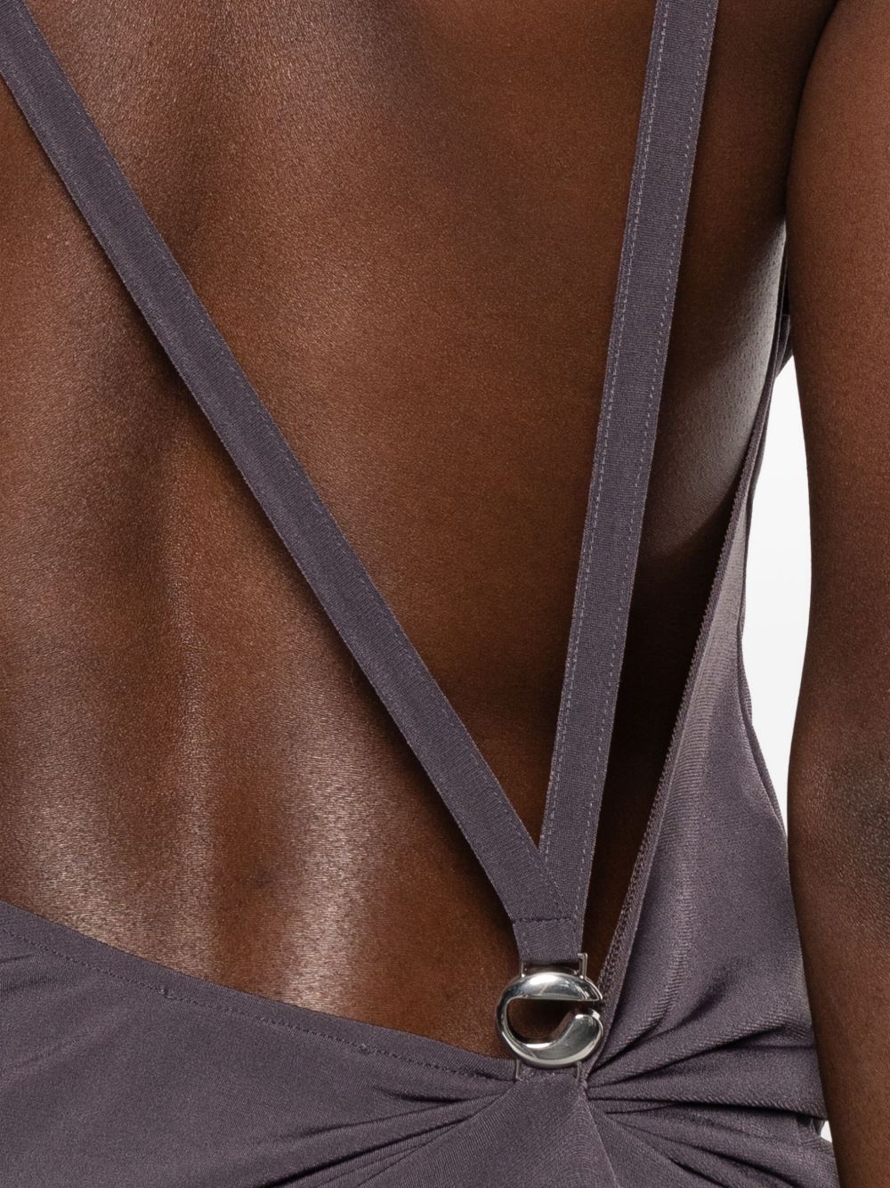Maxi Dress with Draped Detailing